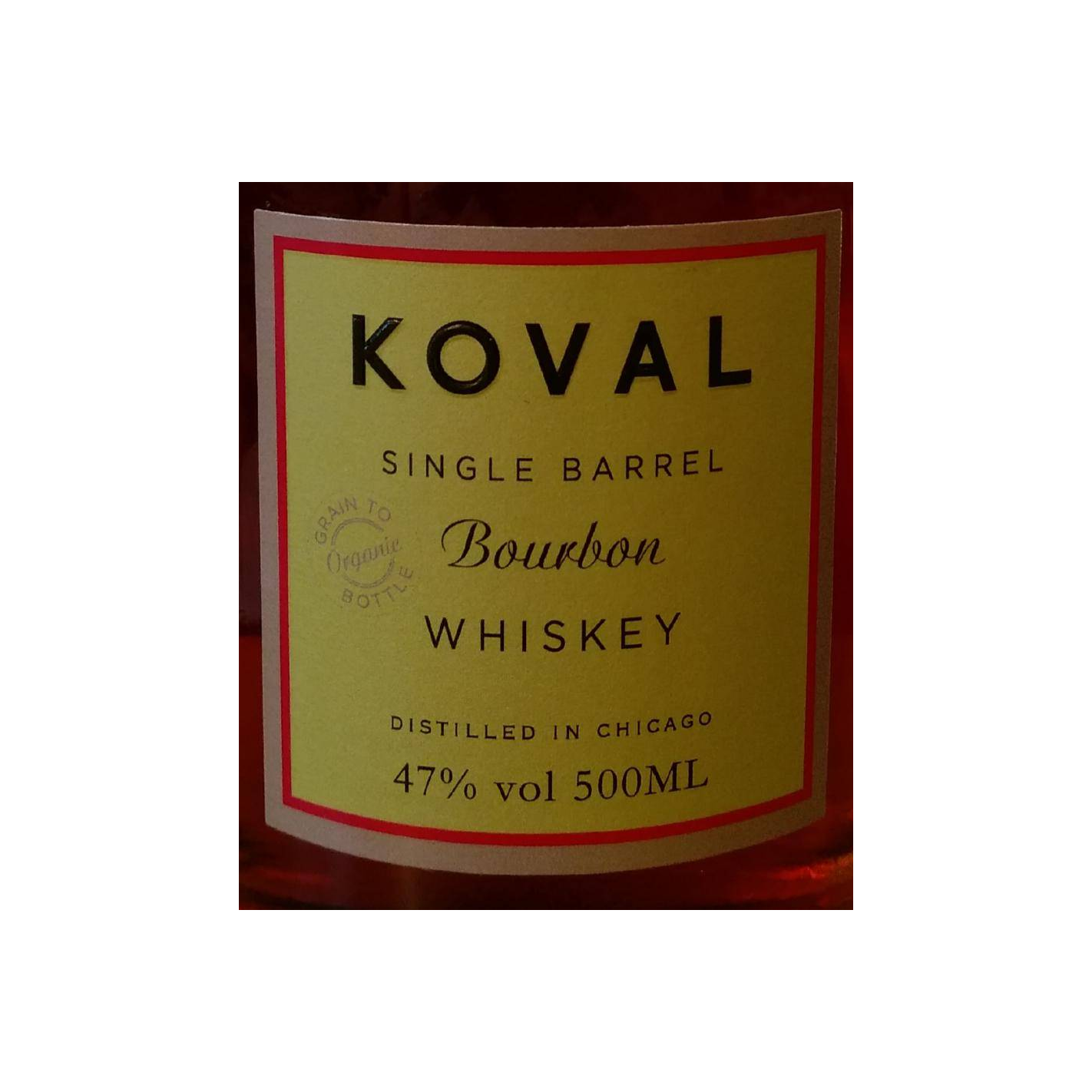 KOVAL Bourbon Whisky 2