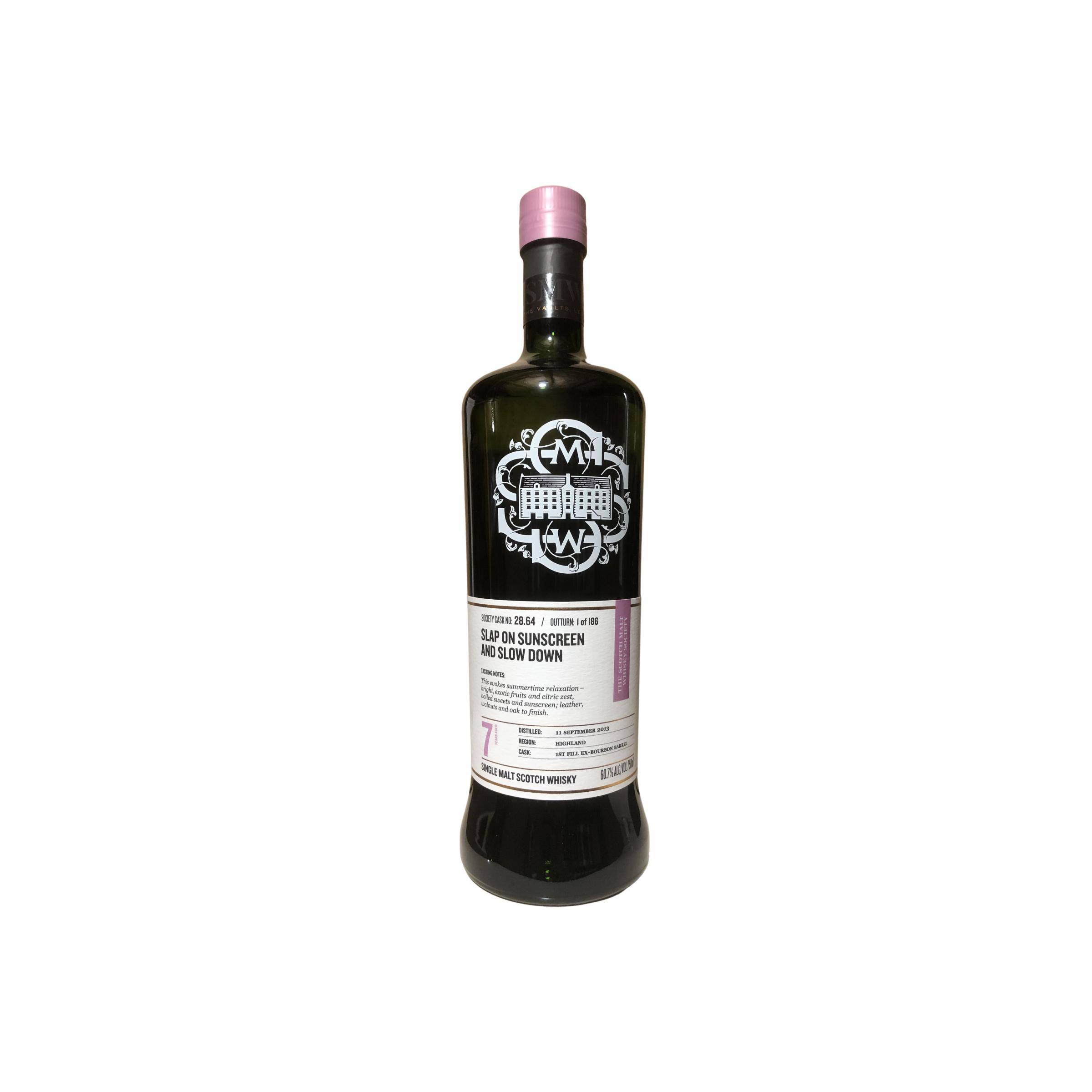 The Scotch Malt Whisky Society 2013 7 Years Single Malt Whisky