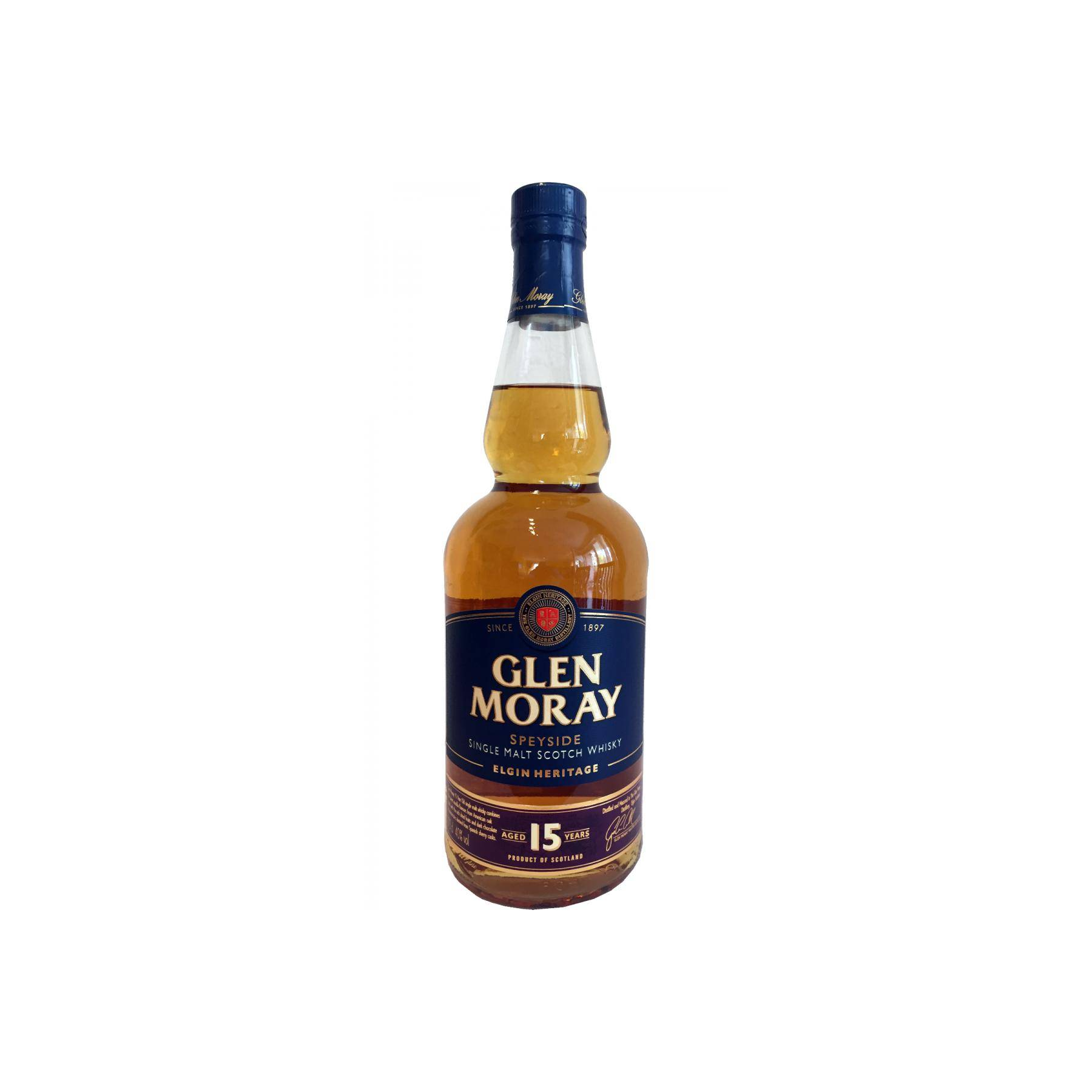 Glen Moray 15 Years Single Malt Whisky