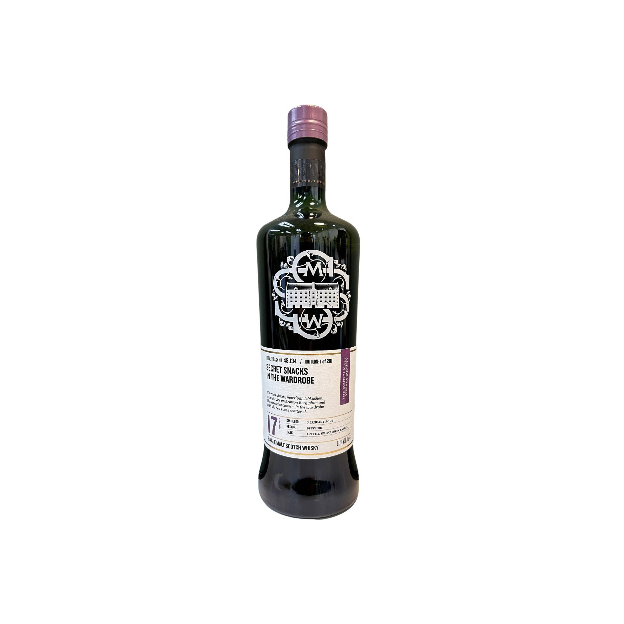 The Scotch Malt Whisky Society 2004 17 Years Single Malt Whisky