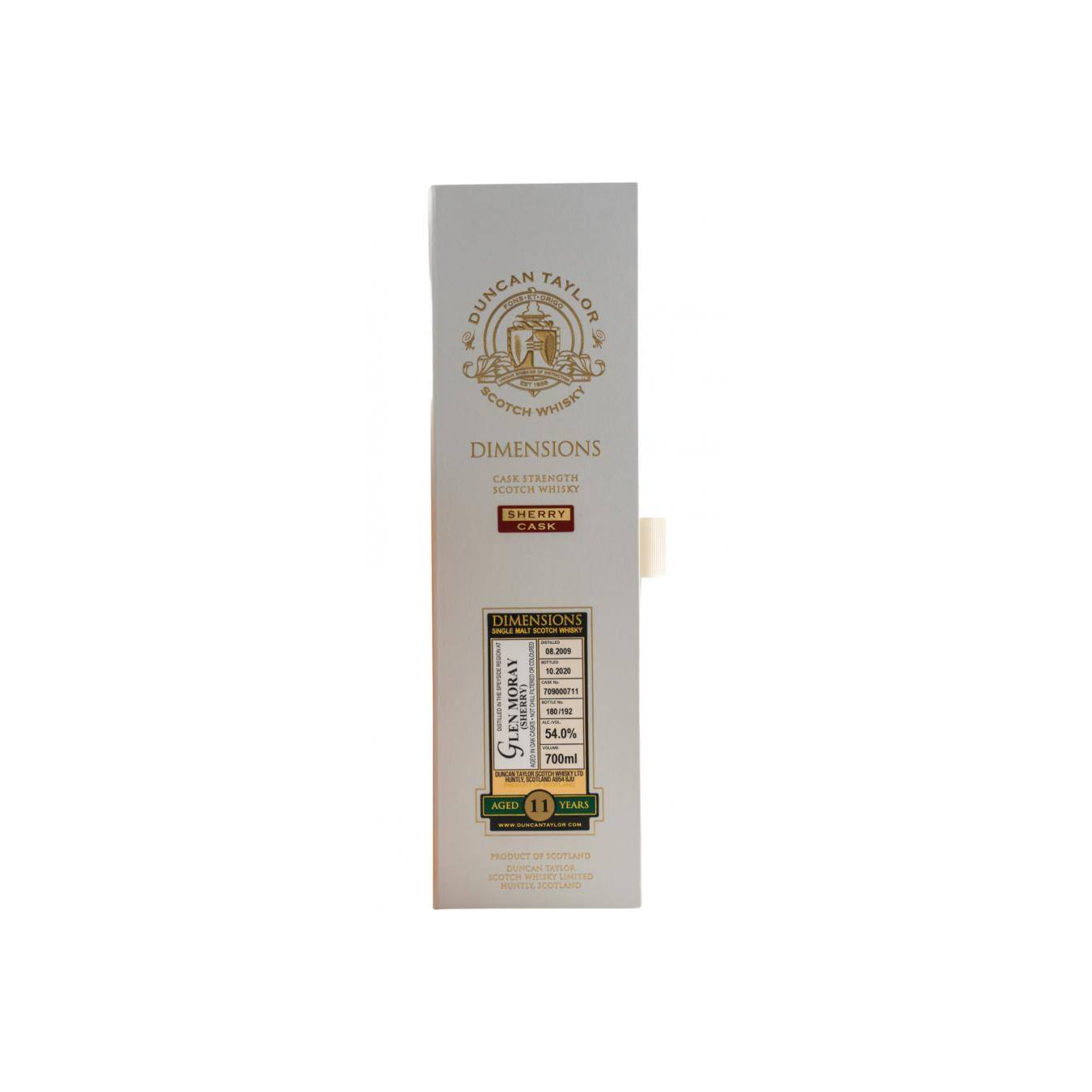 Glen Moray Dimensions 2009 11 Years Single Malt Whisky 2