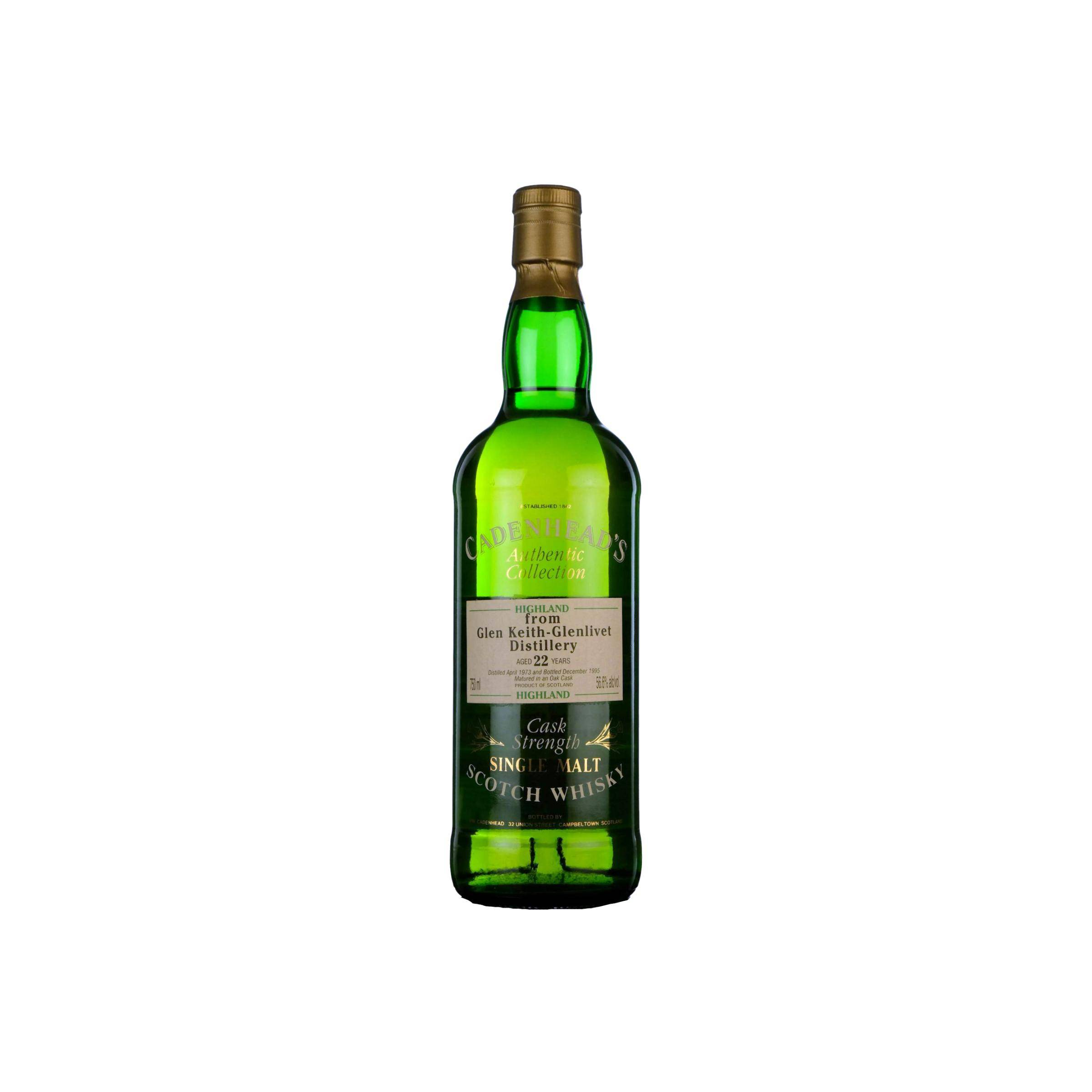 Glen Keith Authentic Collection 1973 22 Years Single Malt Whisky