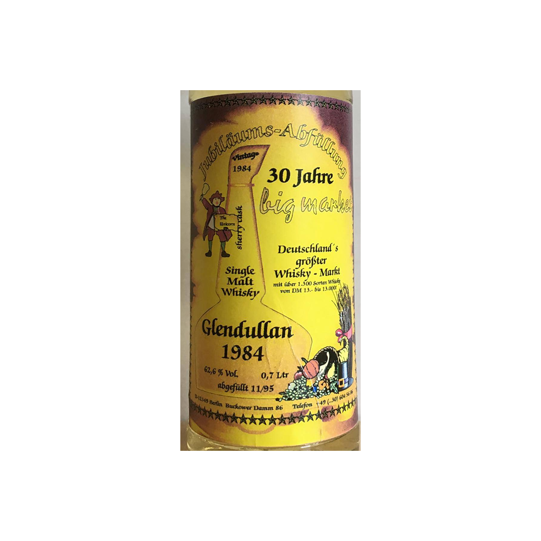Glendullan 1984 11 Years Single Malt Whisky