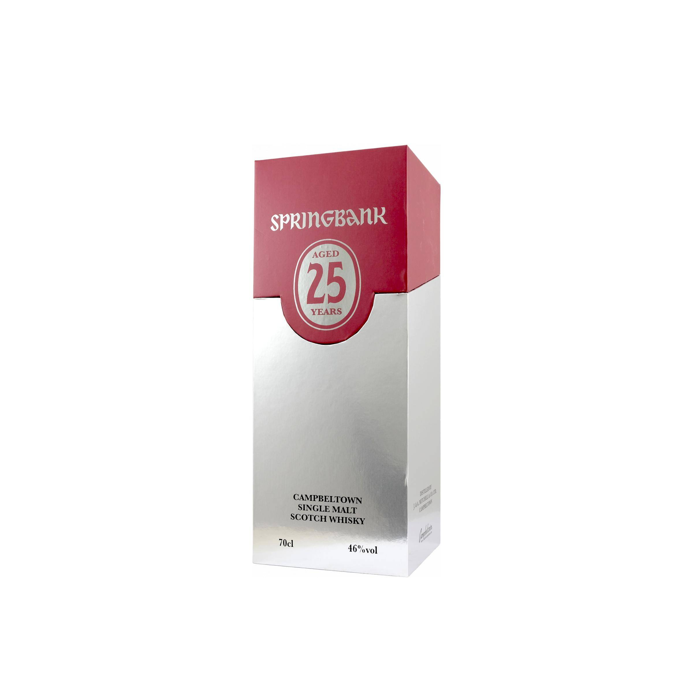 Springbank Limited Edition 25 Years Single Malt Whisky 3