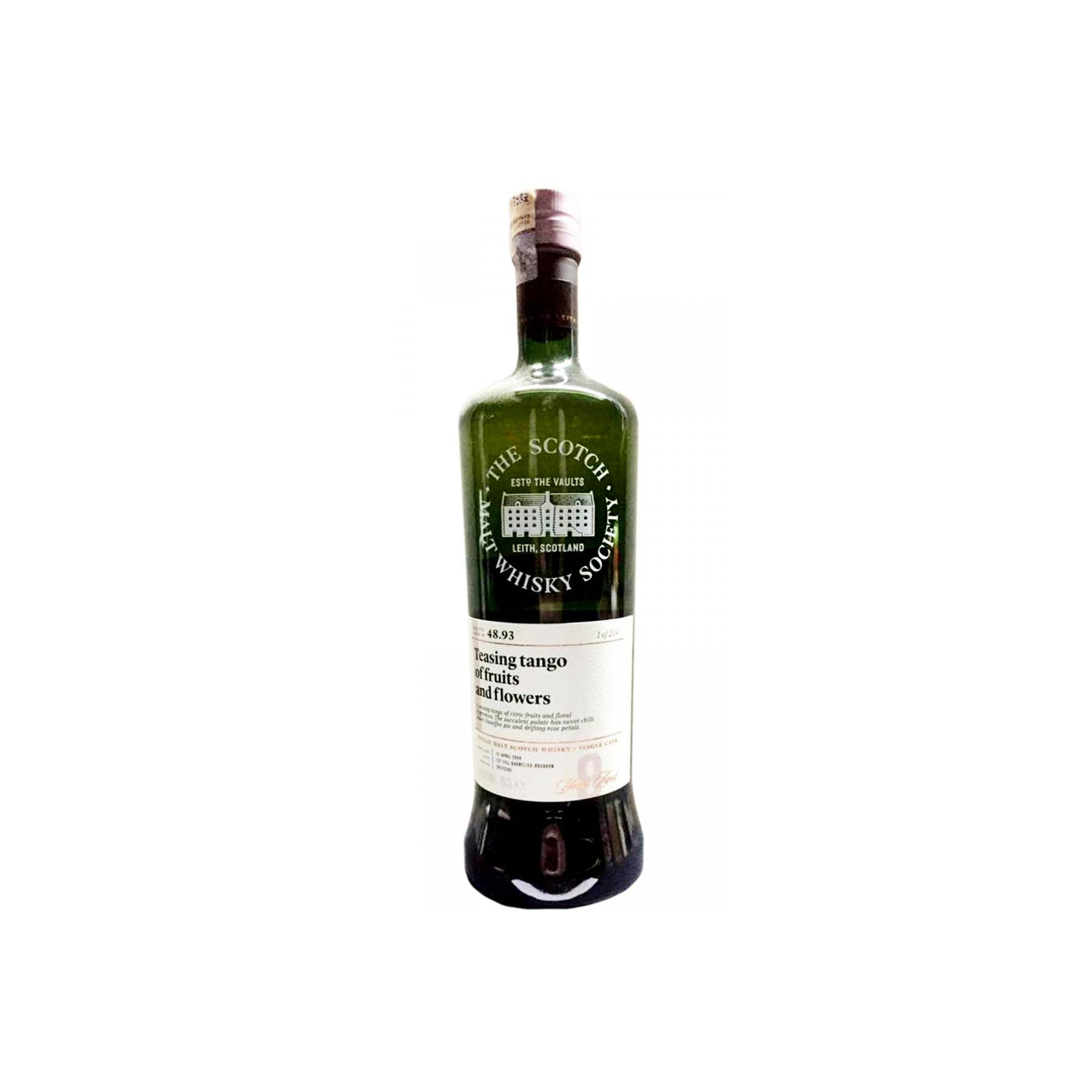 The Scotch Malt Whisky Society 2008 9 Years Single Malt Whisky