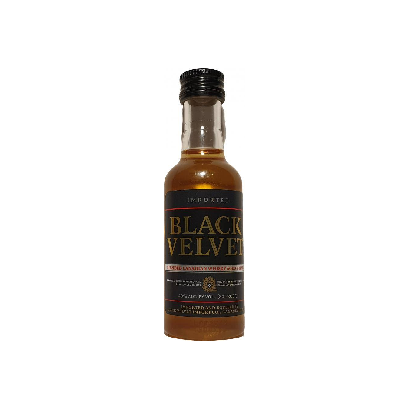 Black Velvet Blended Canadian Whisky 3