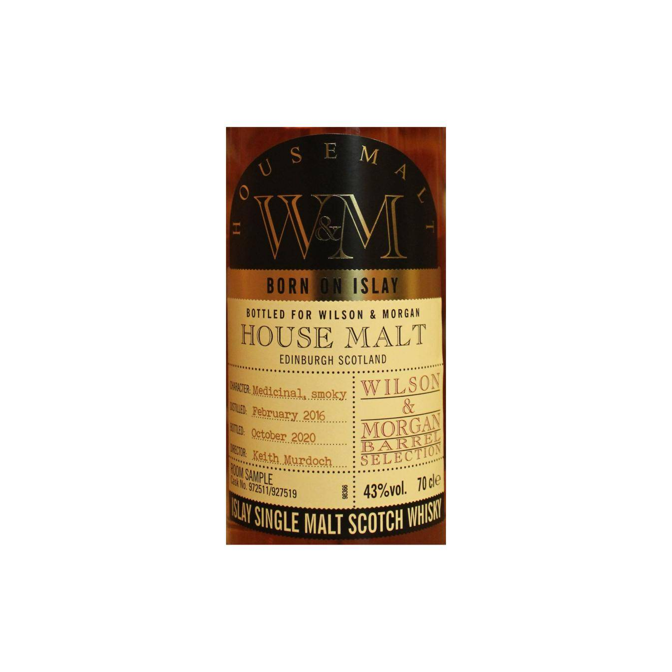 Wilson & Morgan 2016 4 Years Single Malt Whisky 2