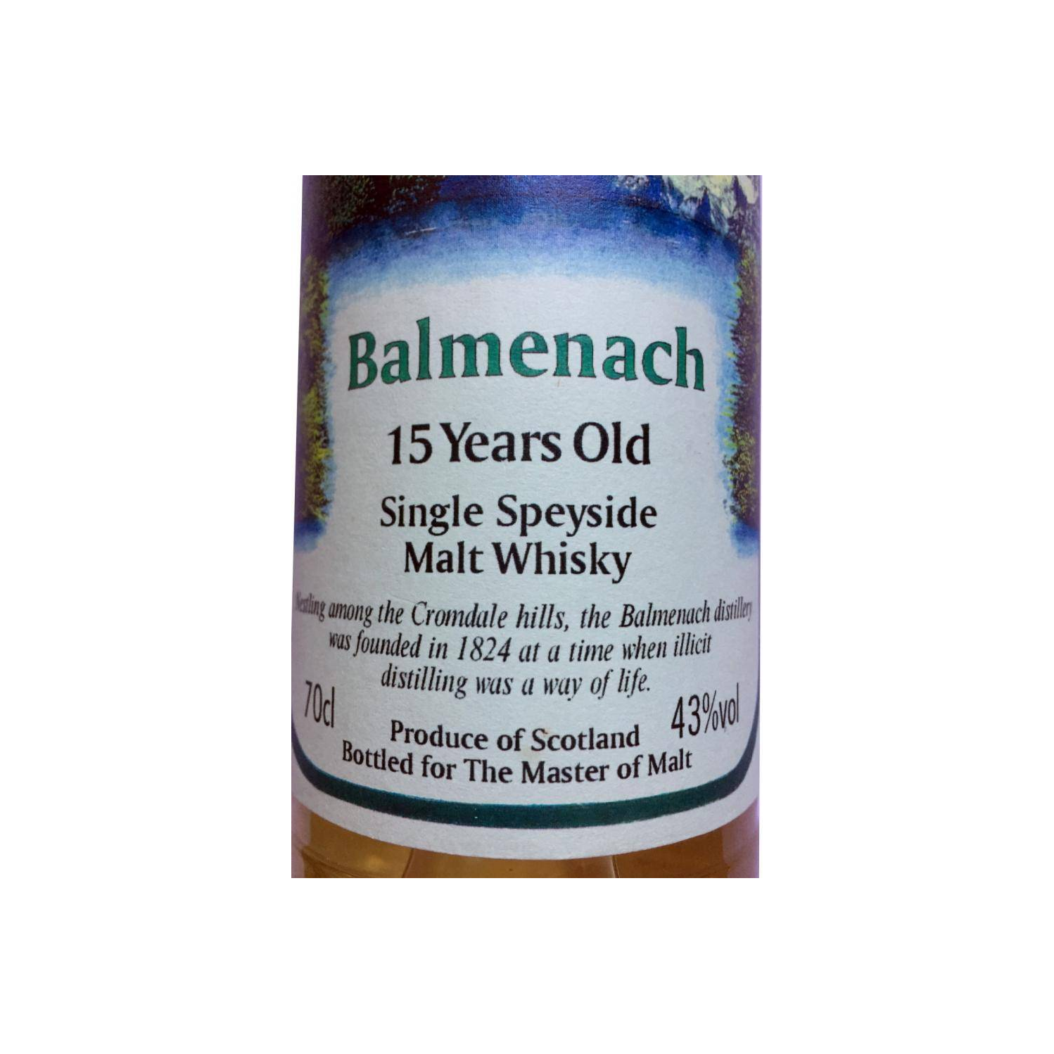 Balmenach 15 Years Single Malt Whisky 2