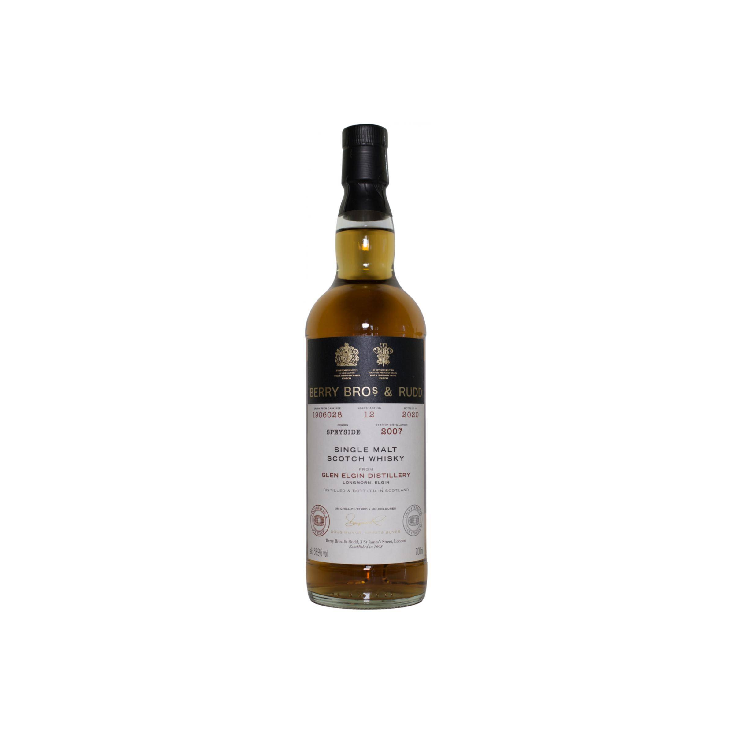 Glen Elgin 2007 12 Years Single Malt Whisky