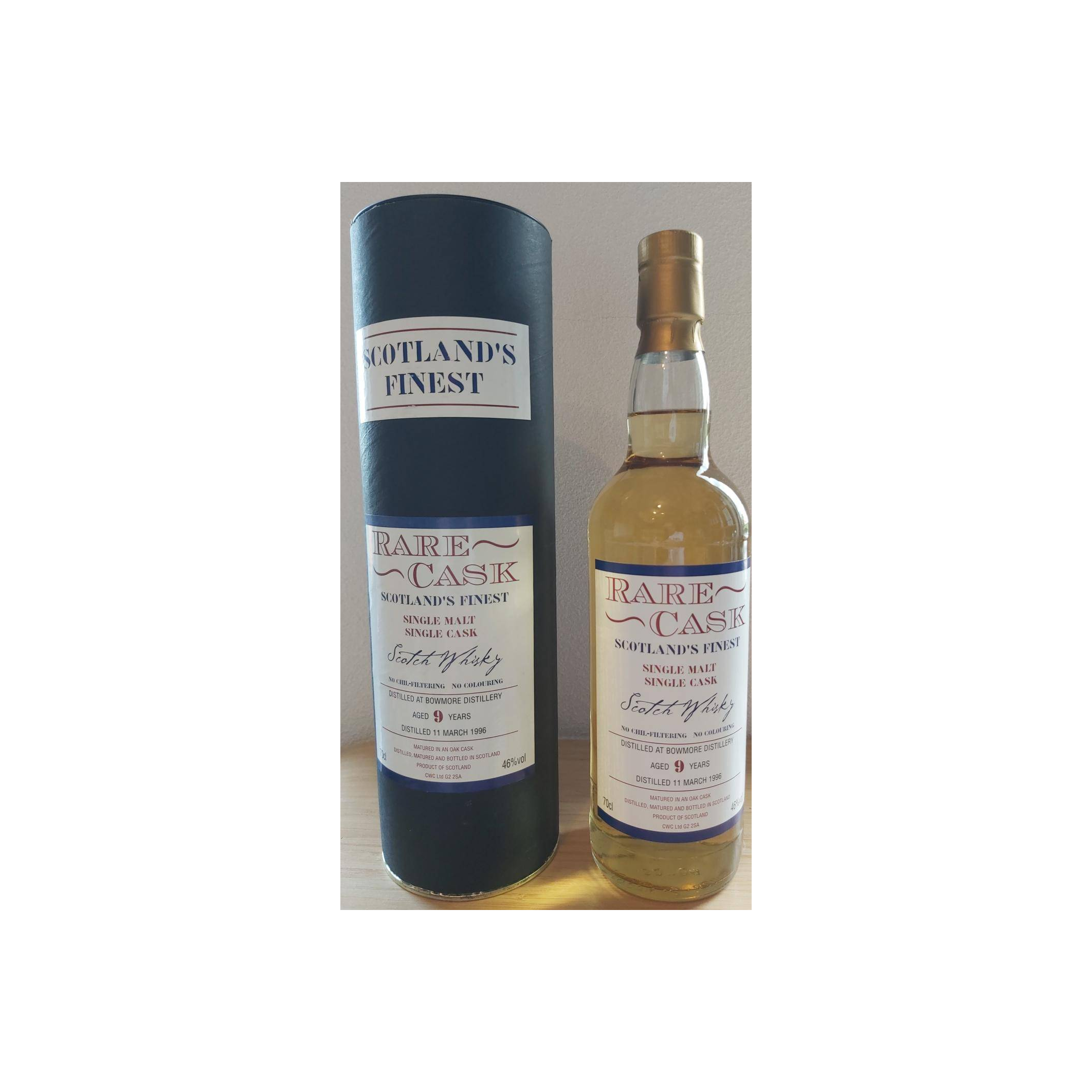Bowmore 1996 9 Years Single Malt Whisky 3