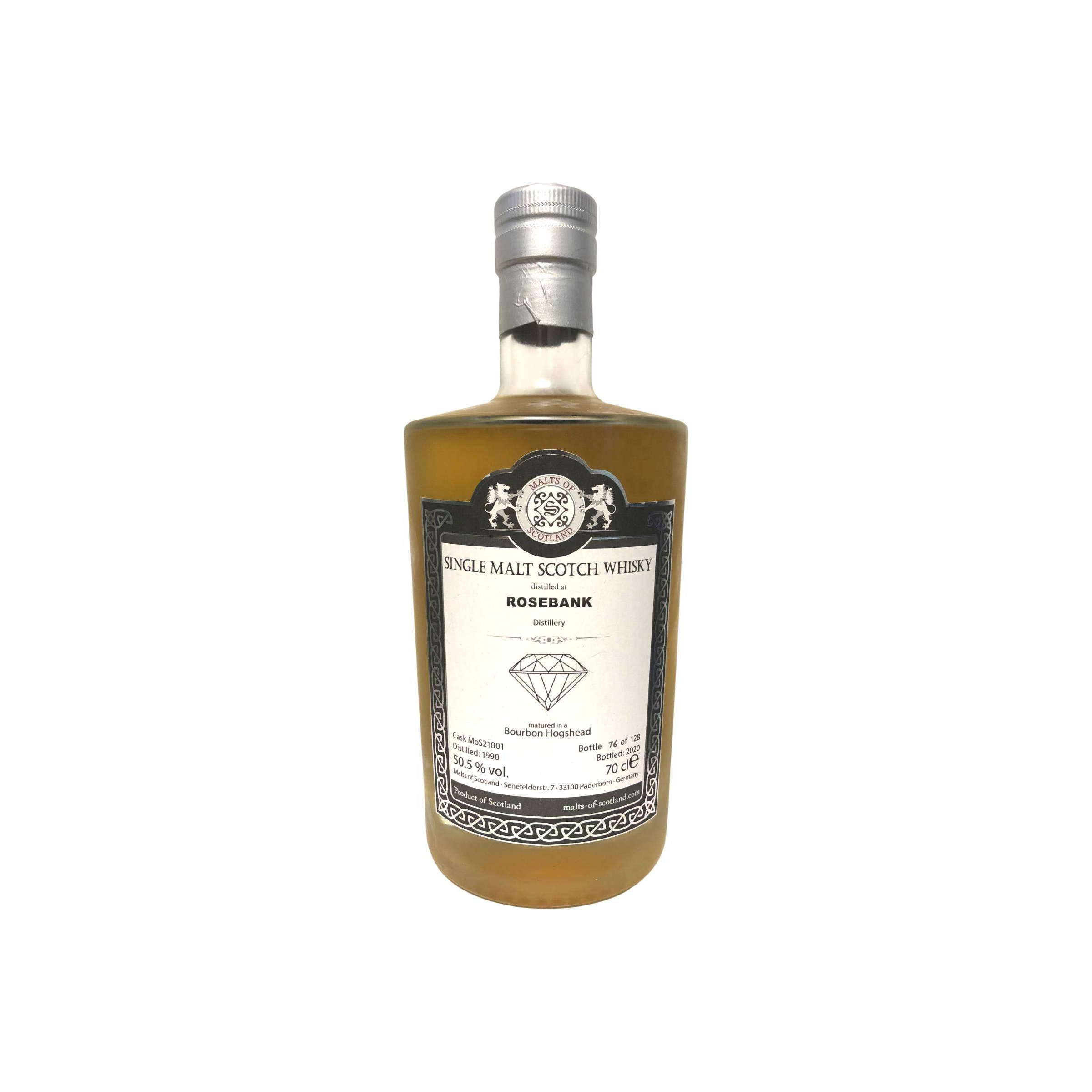 Rosebank 1990 30 Years Single Malt Whisky