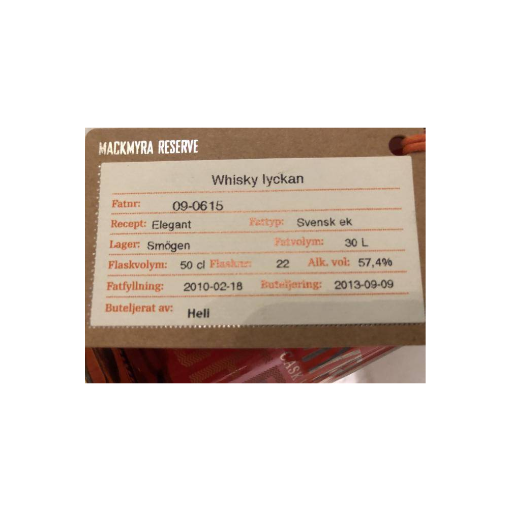 Mackmyra Reserve 2010 3 Years Single Malt Whisky 2