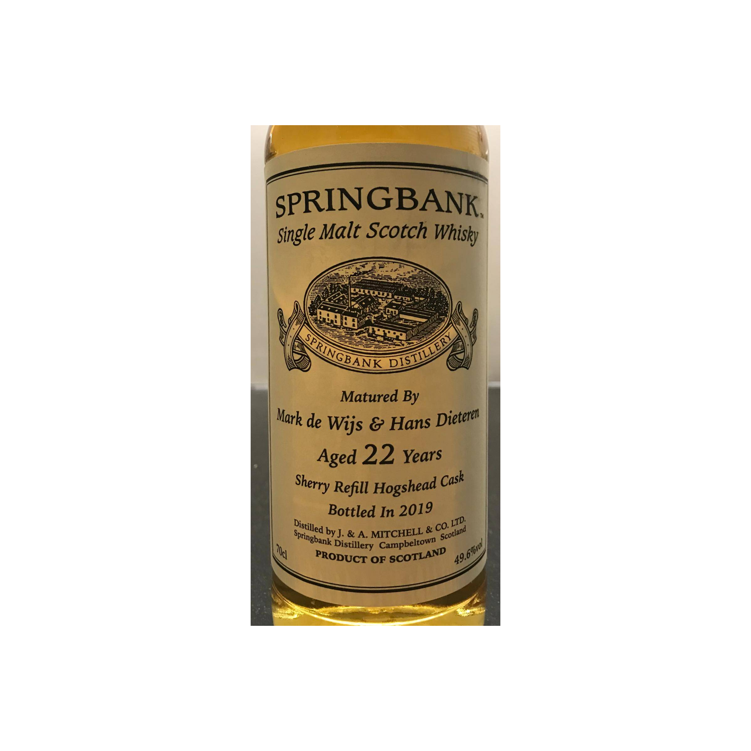 Springbank Private Bottling 22 Years Single Malt Whisky 2
