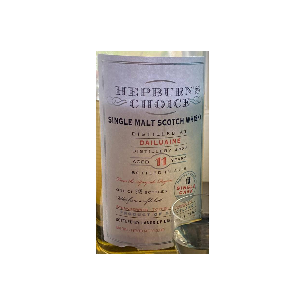 Dailuaine 2007 11 Years Single Malt Whisky