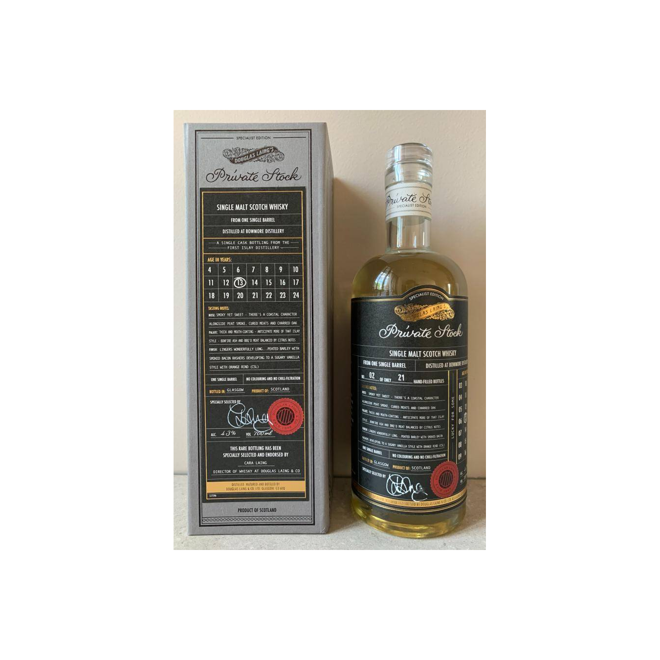 Bowmore 13 Years Single Malt Whisky 2