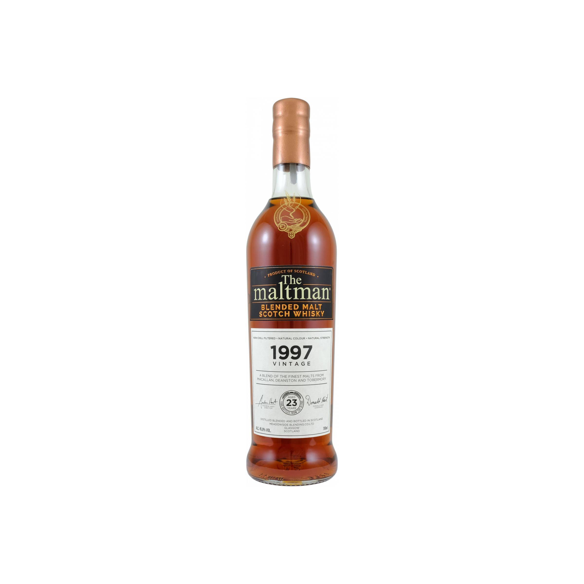 Meadowside Blending 1997 23 Years Blended Malt Whisky
