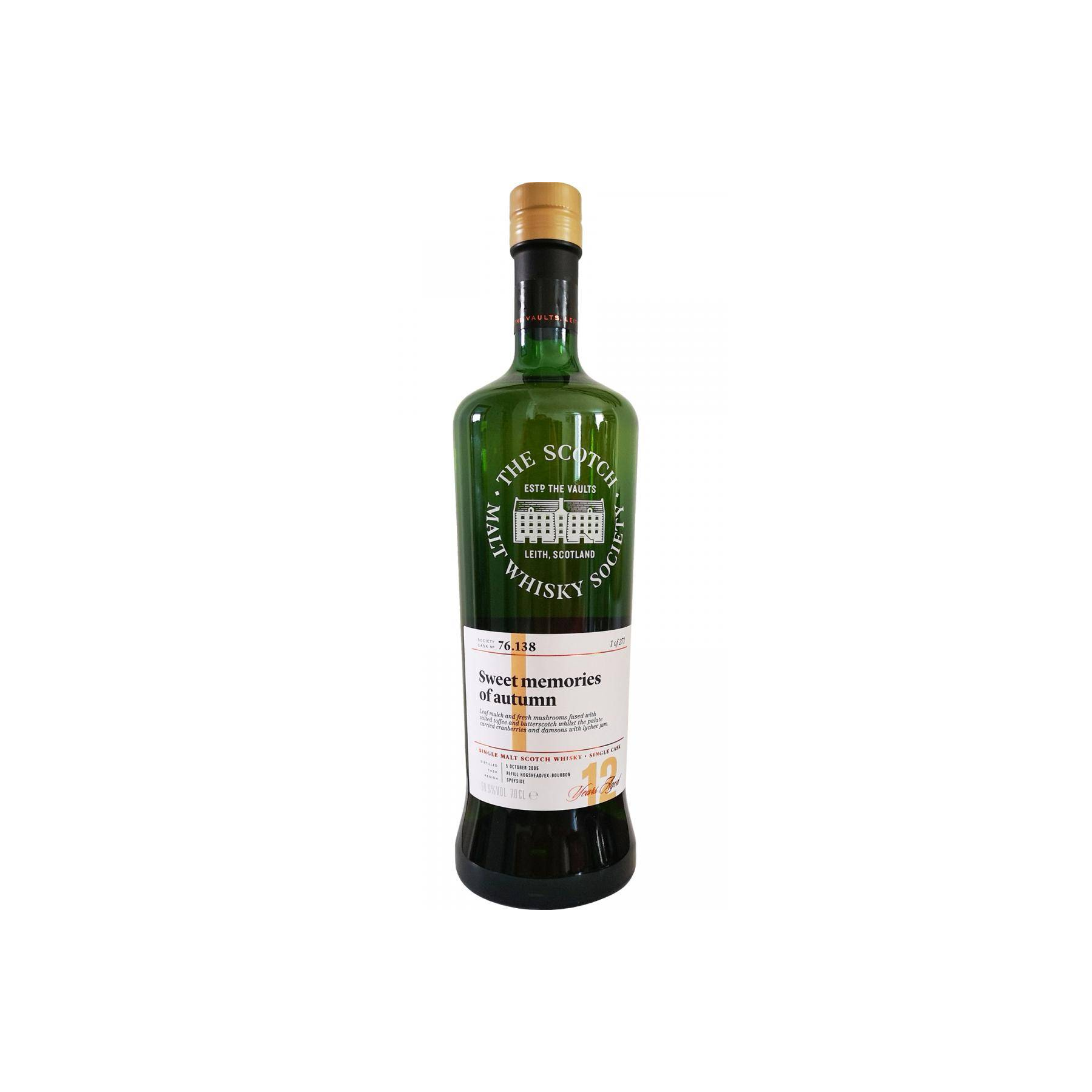 The Scotch Malt Whisky Society 2005 12 Years Single Malt Whisky