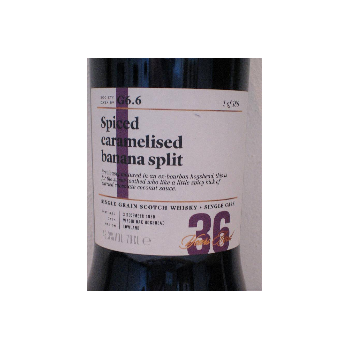 The Scotch Malt Whisky Society 1980 36 Years Single Grain Whisky 2