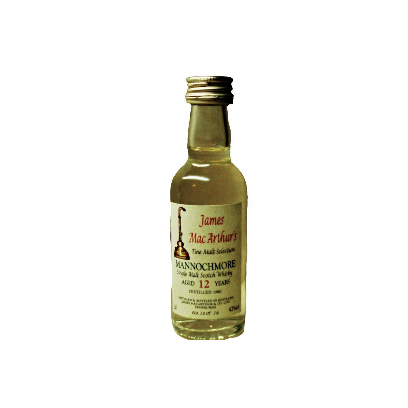 Mannochmore 1980 12 Years Single Malt Whisky 2