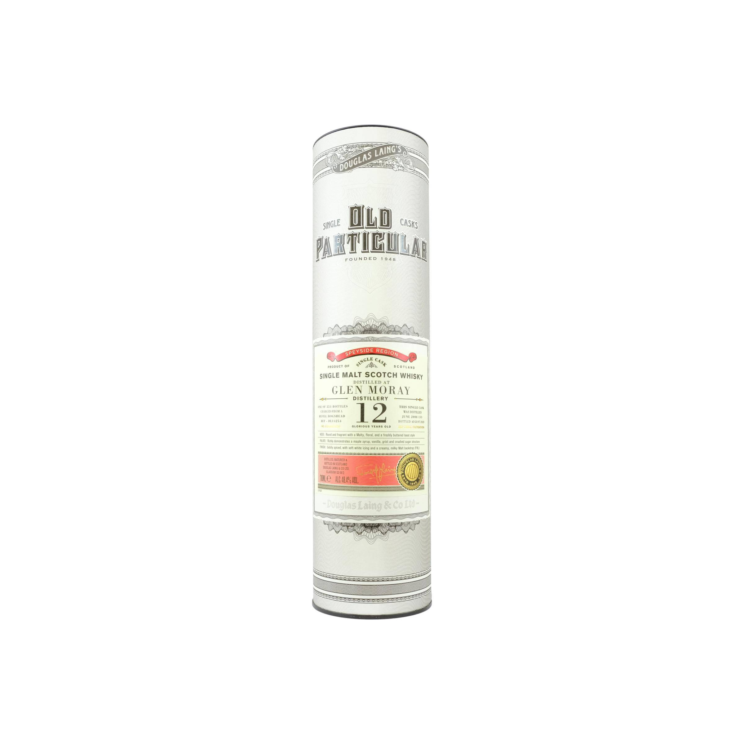 Glen Moray Old Particular 2008 12 Years Single Malt Whisky 3