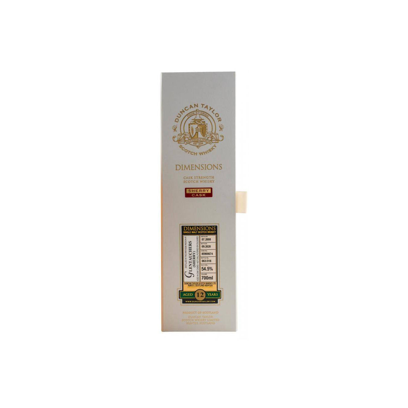Glentauchers Dimensions 2008 12 Years Single Malt Whisky 2