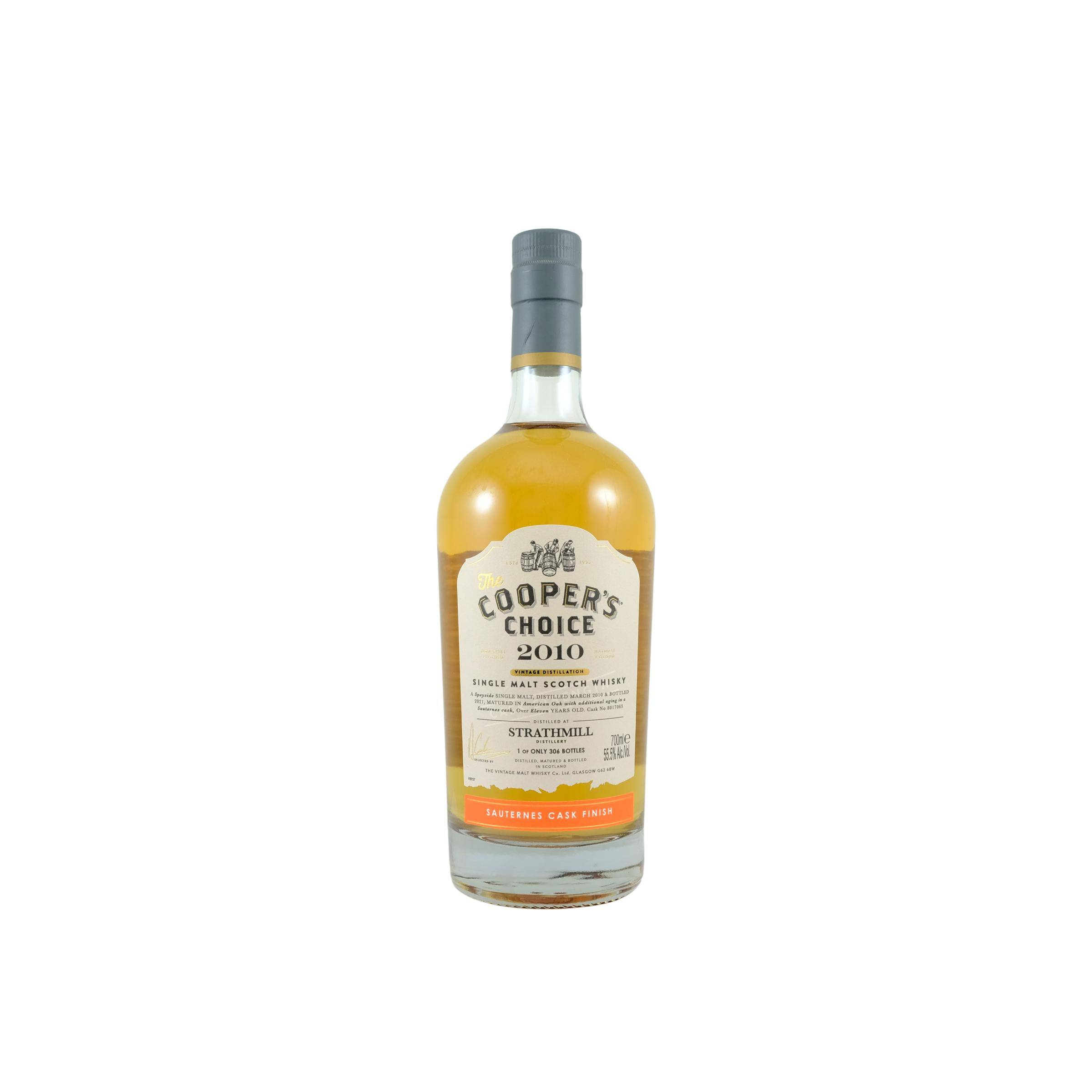 Strathmill The Cooper's Choice 2010 11 Years Single Malt Whisky