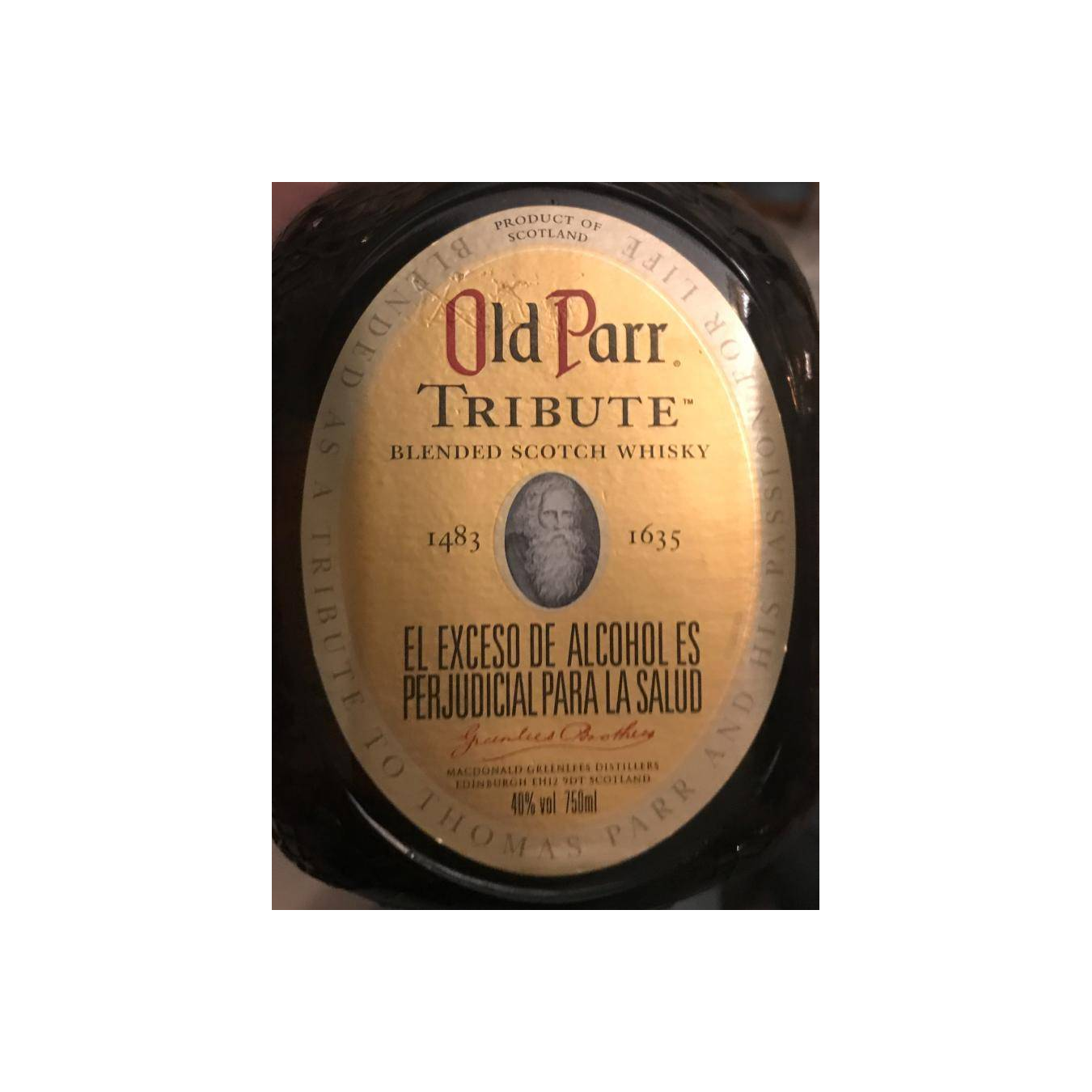 Old Parr Tribute