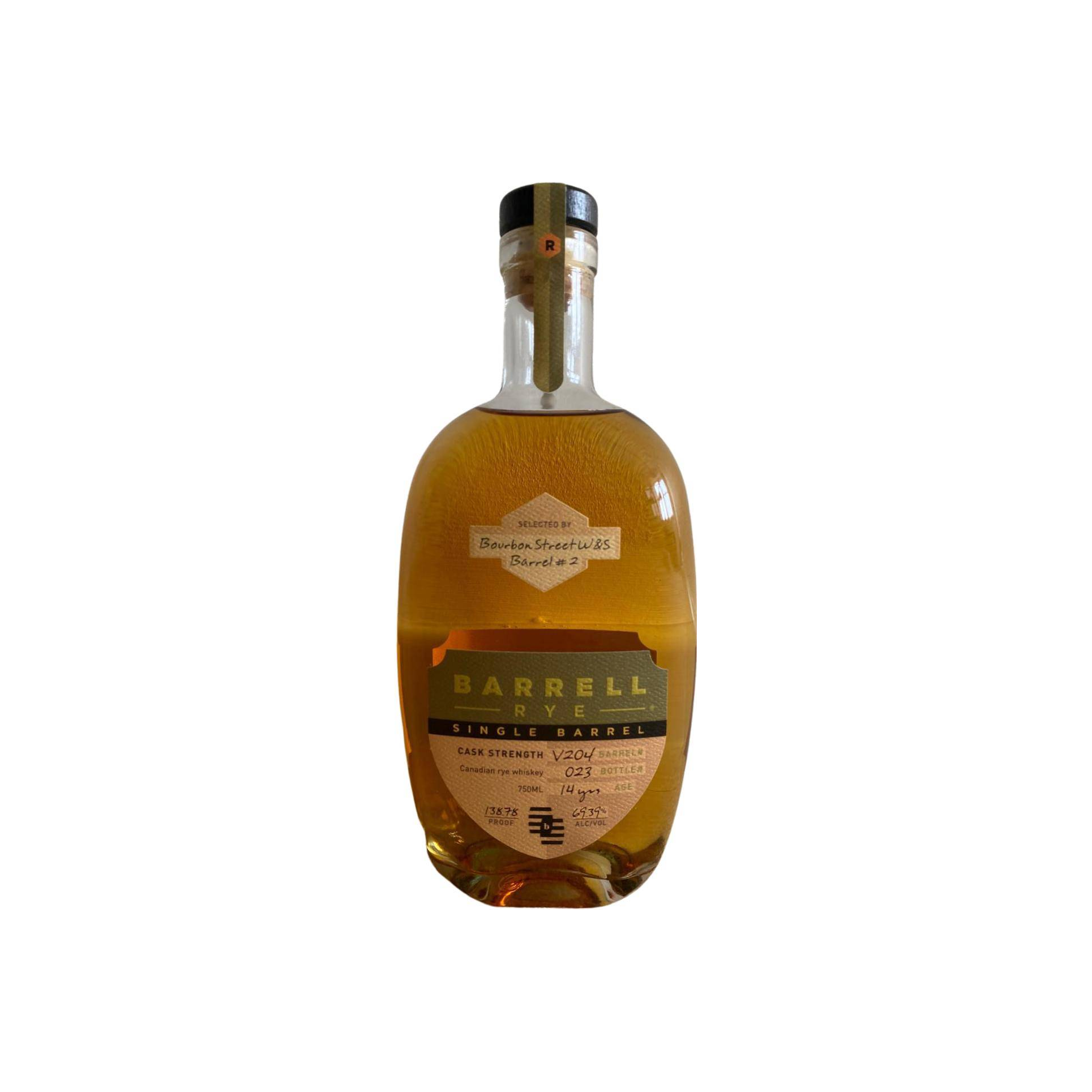 Barrell Single Cask 14 Years Rye Whisky