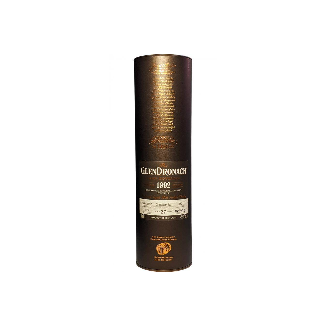GlenDronach 1992 27 Years Single Malt Whisky 2