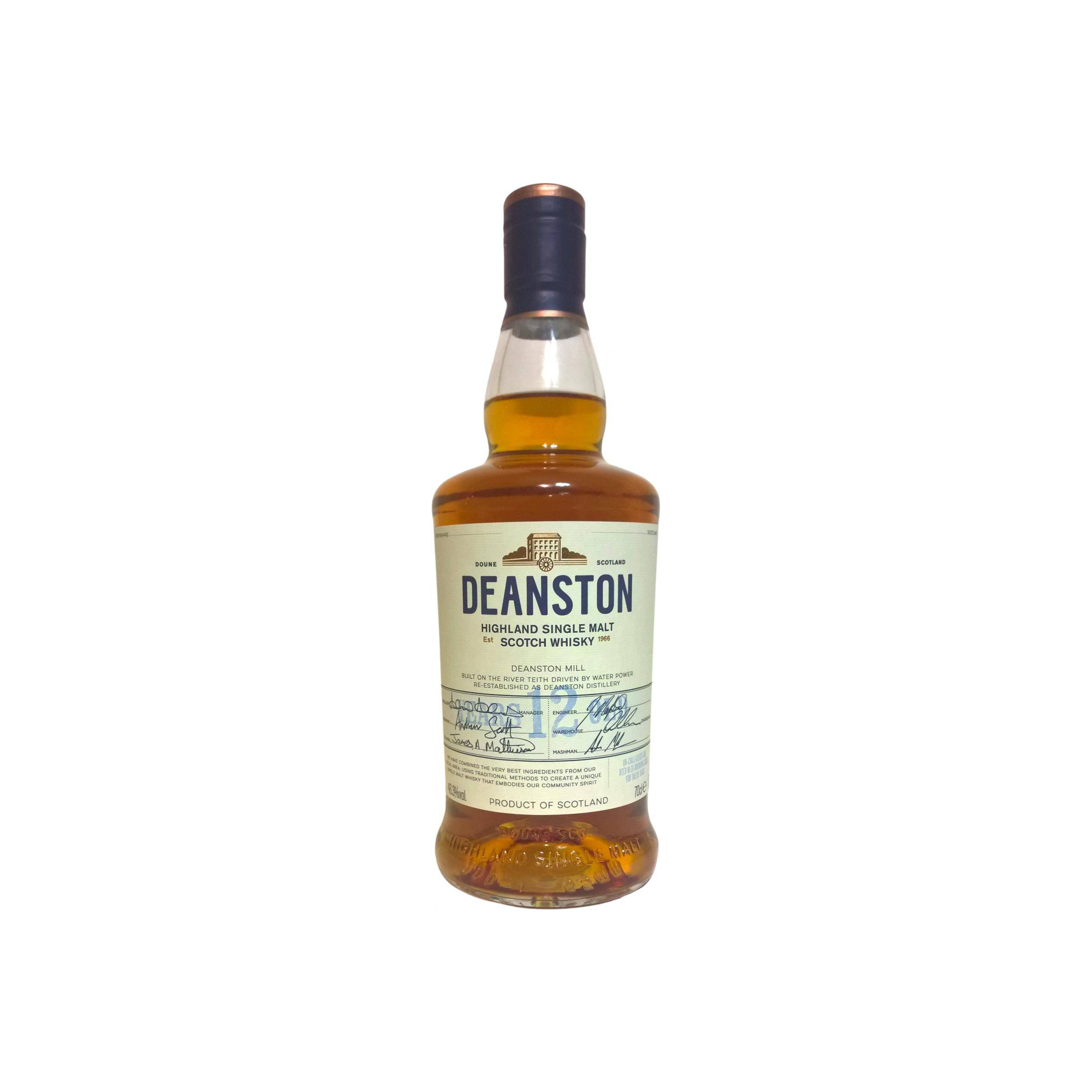 Deanston 12 Years Single Malt Whisky