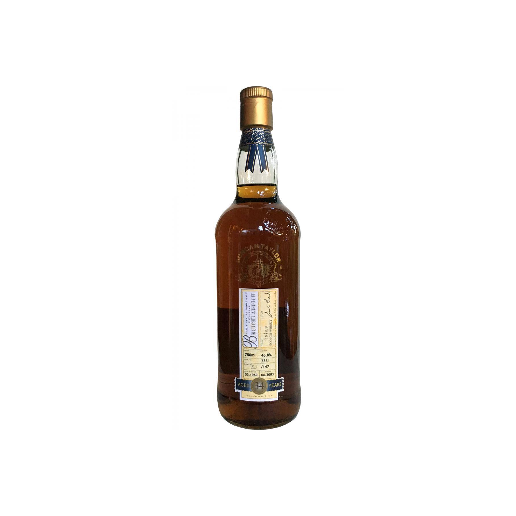 Bruichladdich Rare Auld 1969 34 Years Single Malt Whisky