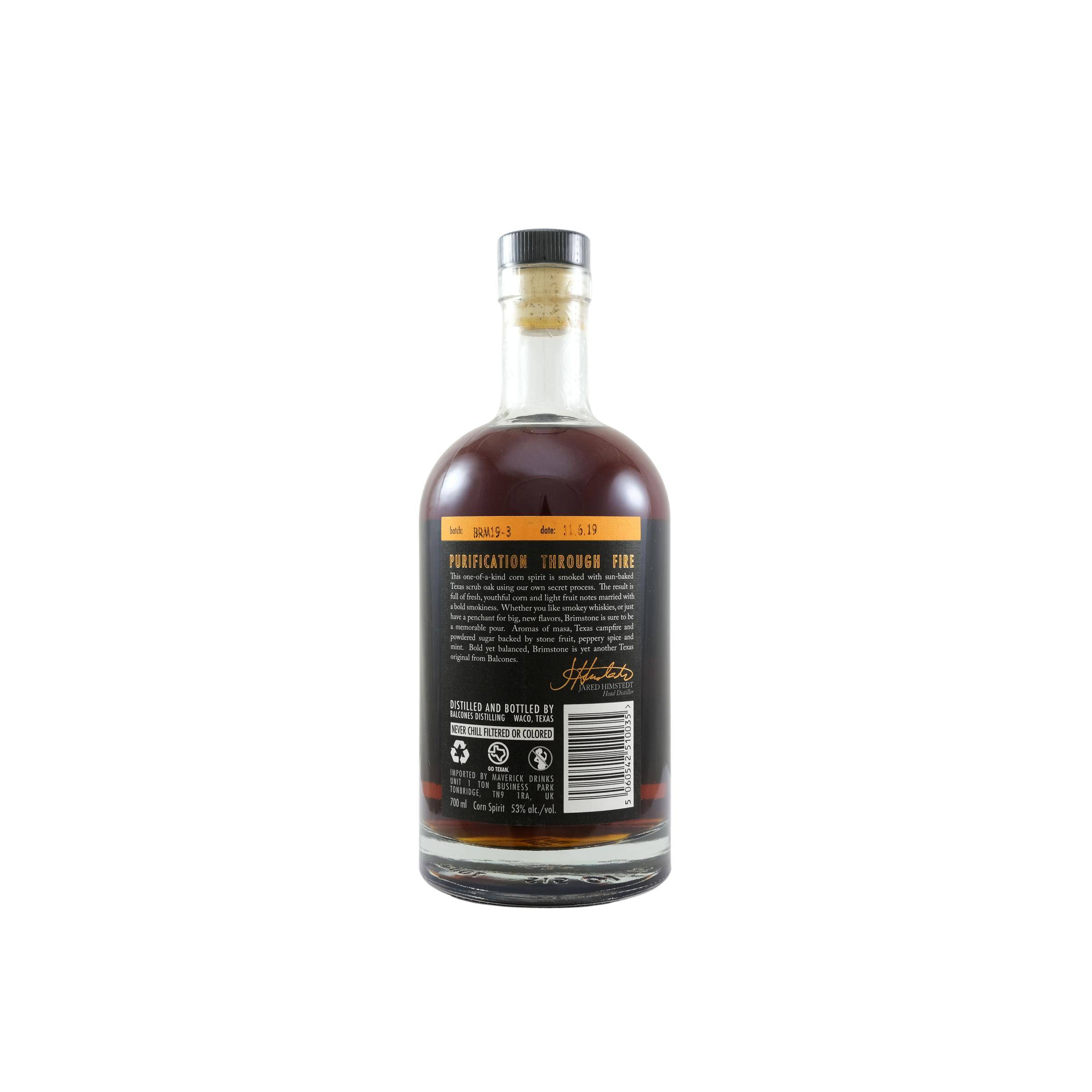 Balcones Corn Whisky 2