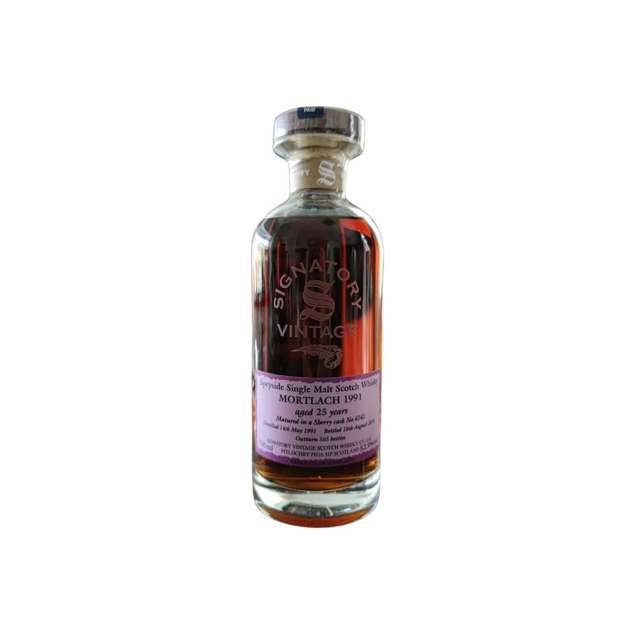 Mortlach 1991 25 Years Single Malt Whisky