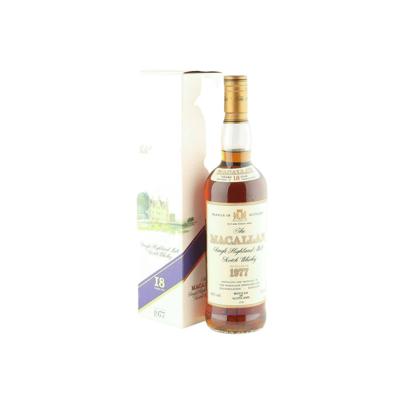 The Macallan 1977 18 Years Single Malt Whisky