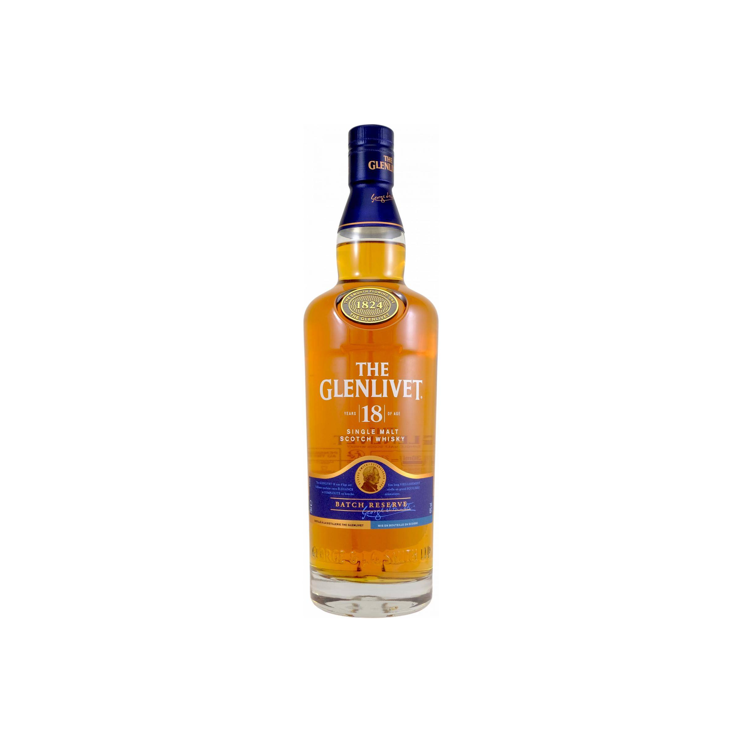 The Glenlivet 18 Years Single Malt Whisky