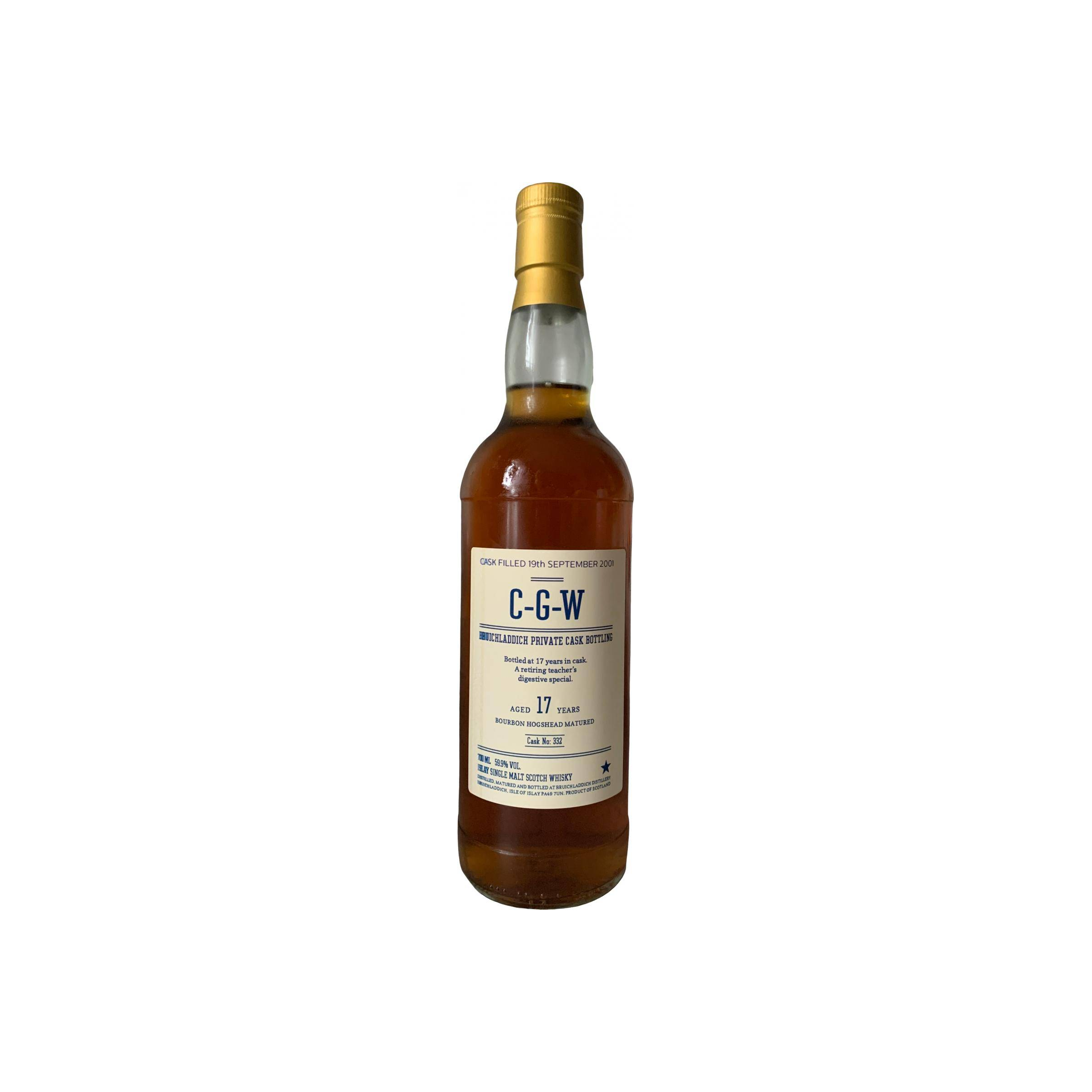 Bruichladdich 2001 17 Years Single Malt Whisky