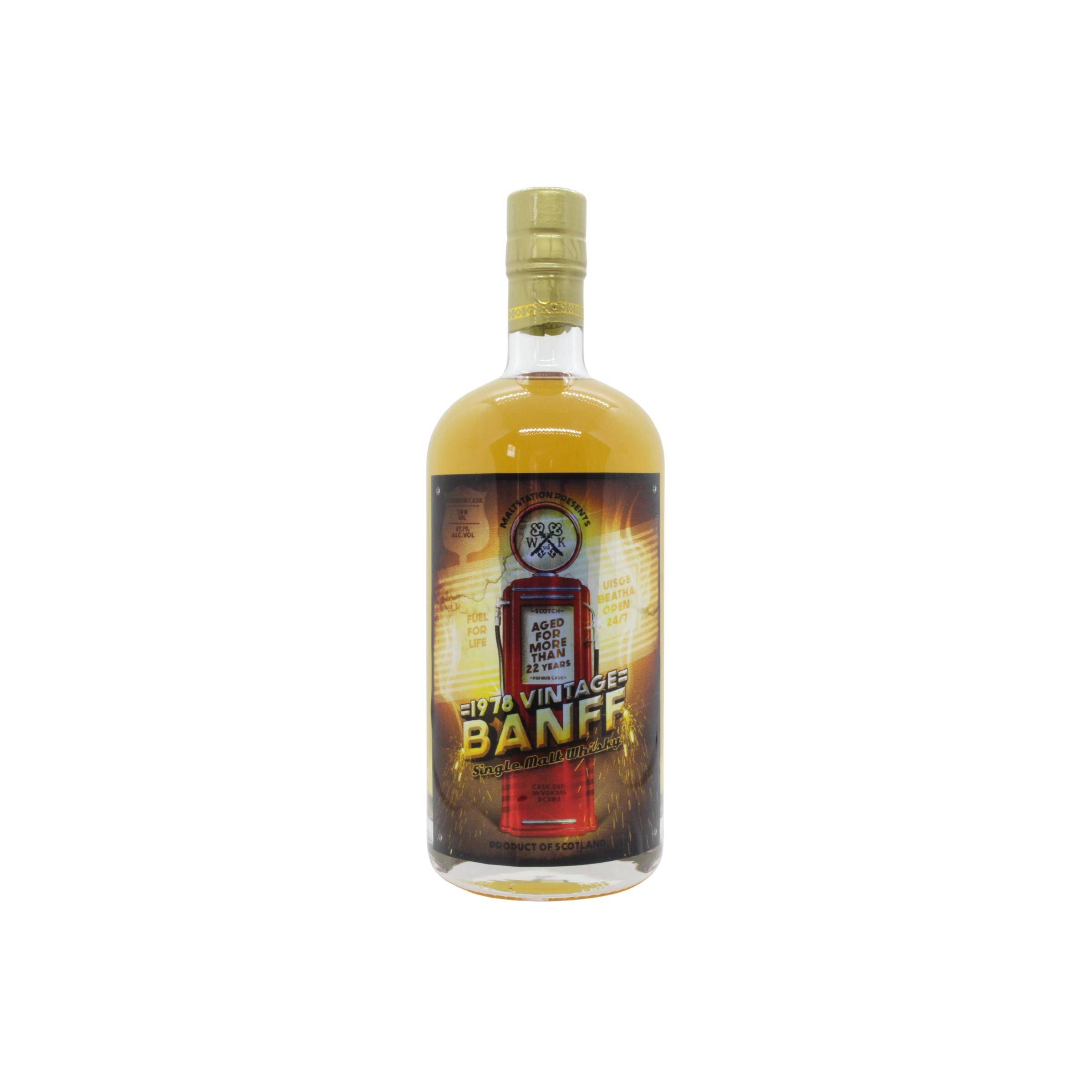 Banff 1978 22 Years Single Malt Whisky