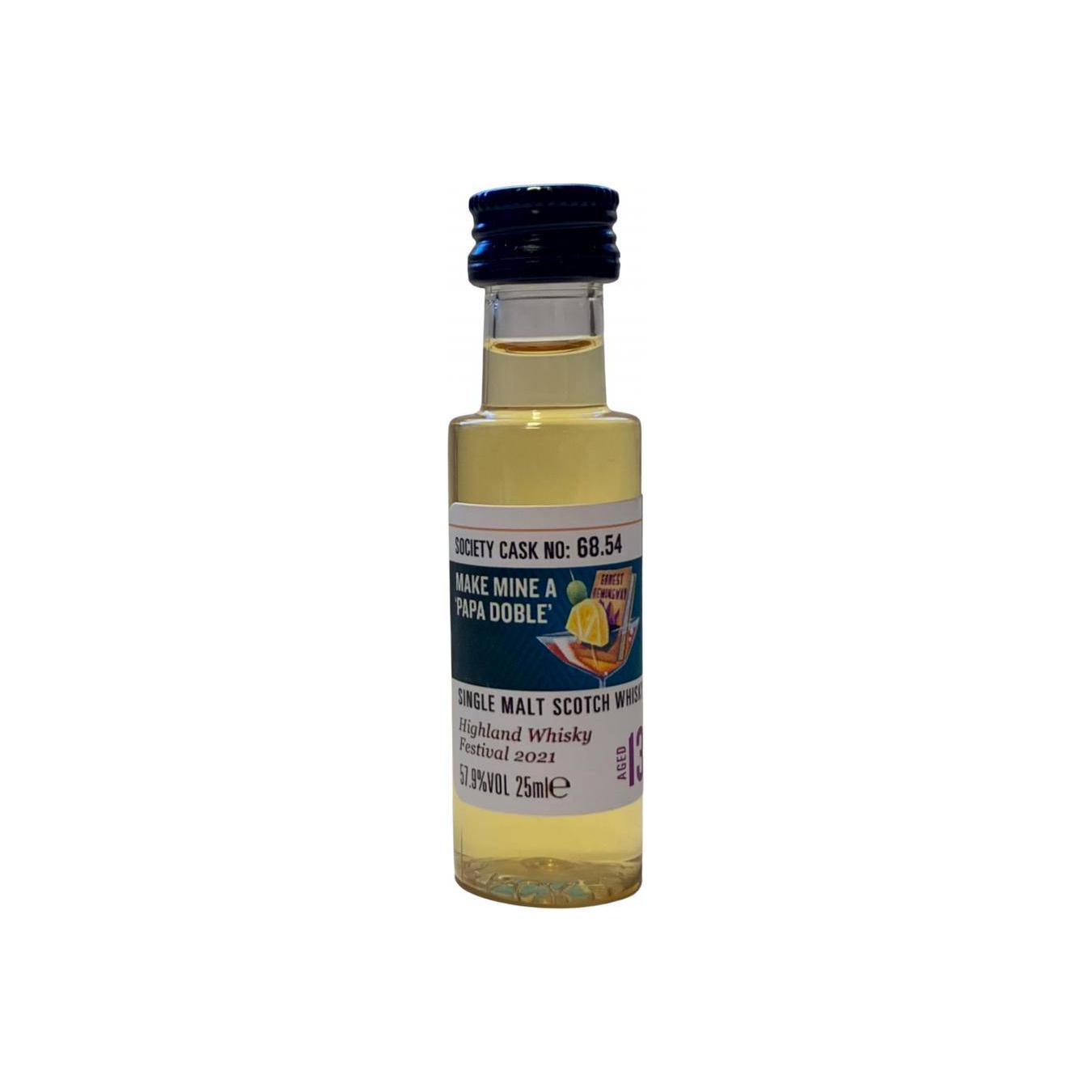 The Scotch Malt Whisky Society 2007 13 Years Single Malt Whisky 2