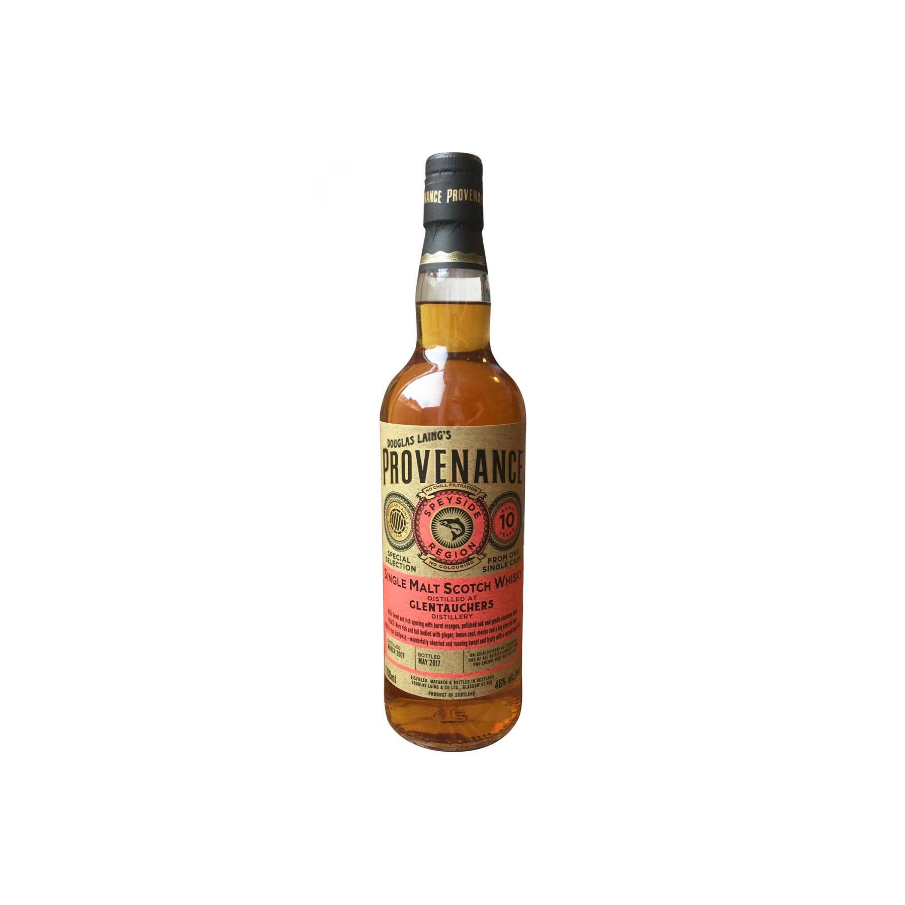 Glentauchers 2007 10 Years Single Malt Whisky