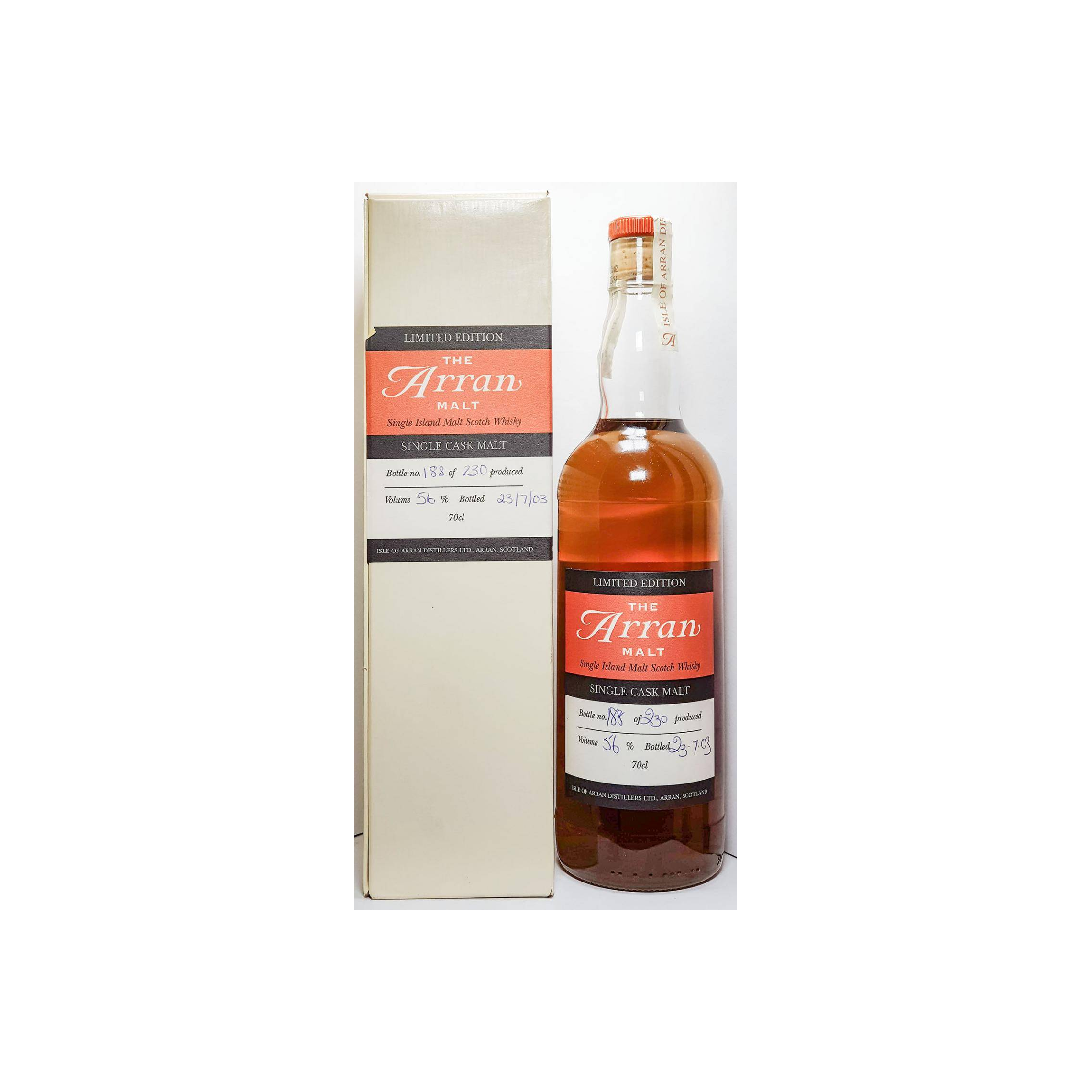 Arran Limited Edition 1995 7 Years Single Malt Whisky 2