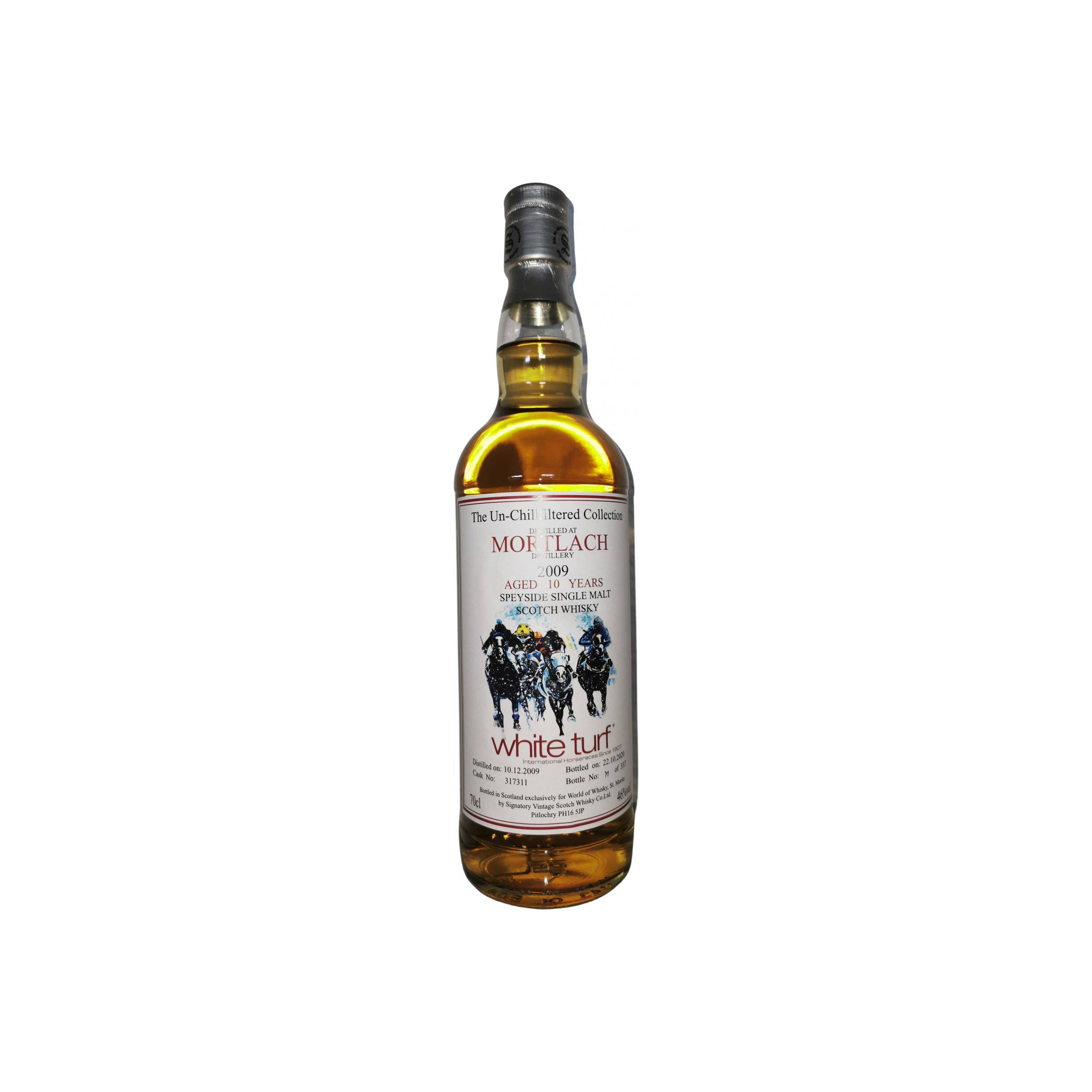 Mortlach The Un-Chillfiltered Collection 2009 10 Years Single Malt Whisky