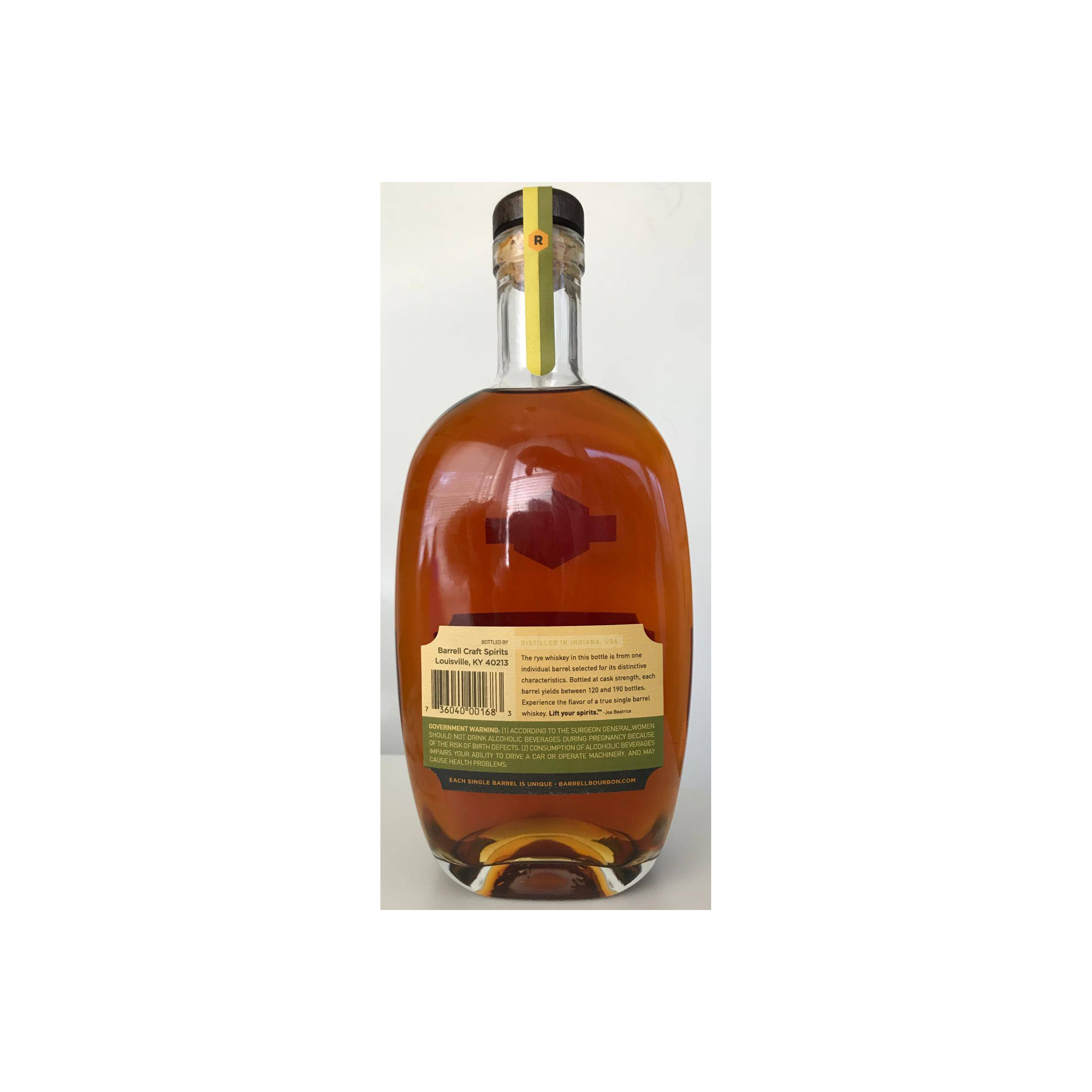 Barrell Single Cask 7 Years Rye Whisky 2