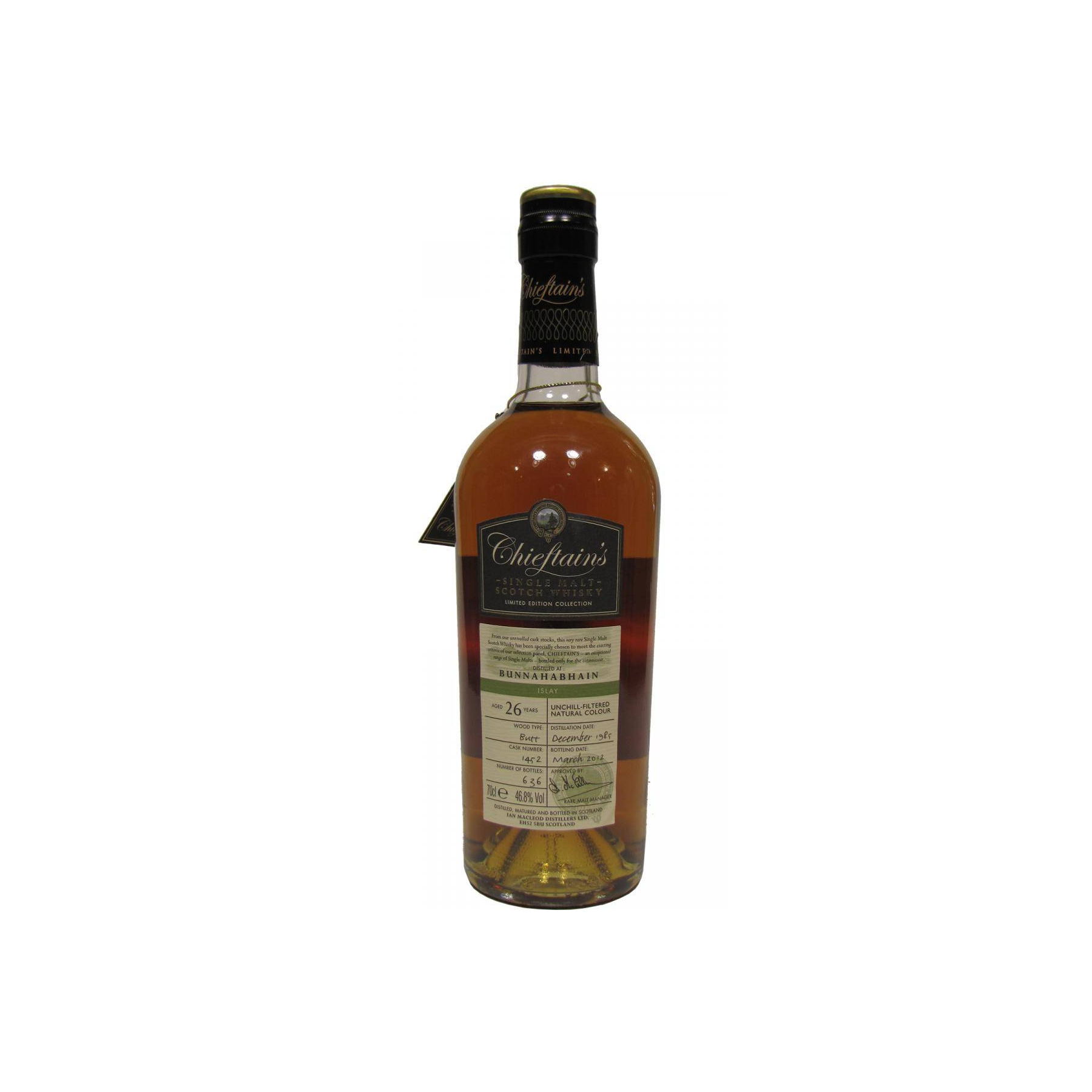 Bunnahabhain 1985 26 Years Single Malt Whisky
