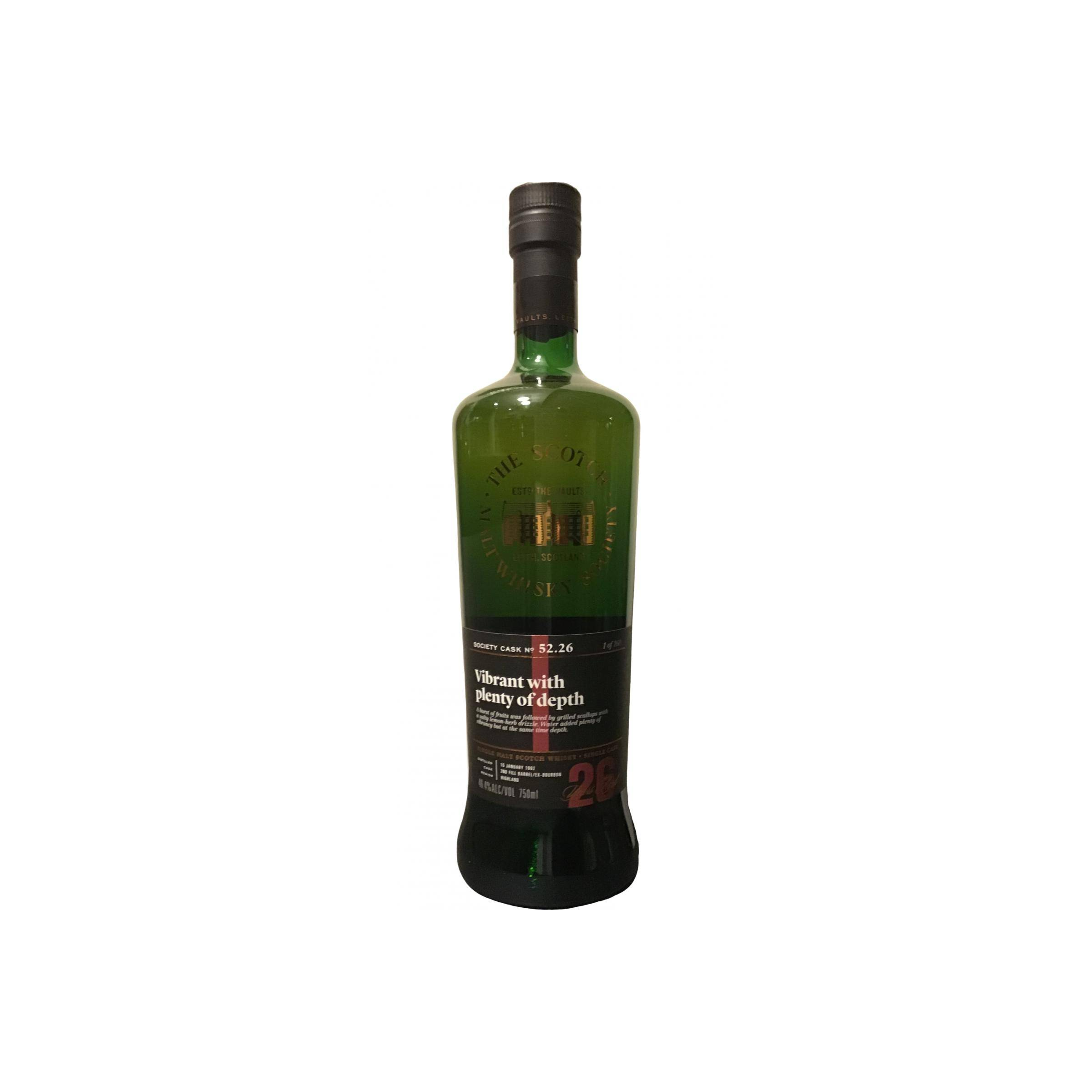 The Scotch Malt Whisky Society 1992 26 Years Single Malt Whisky
