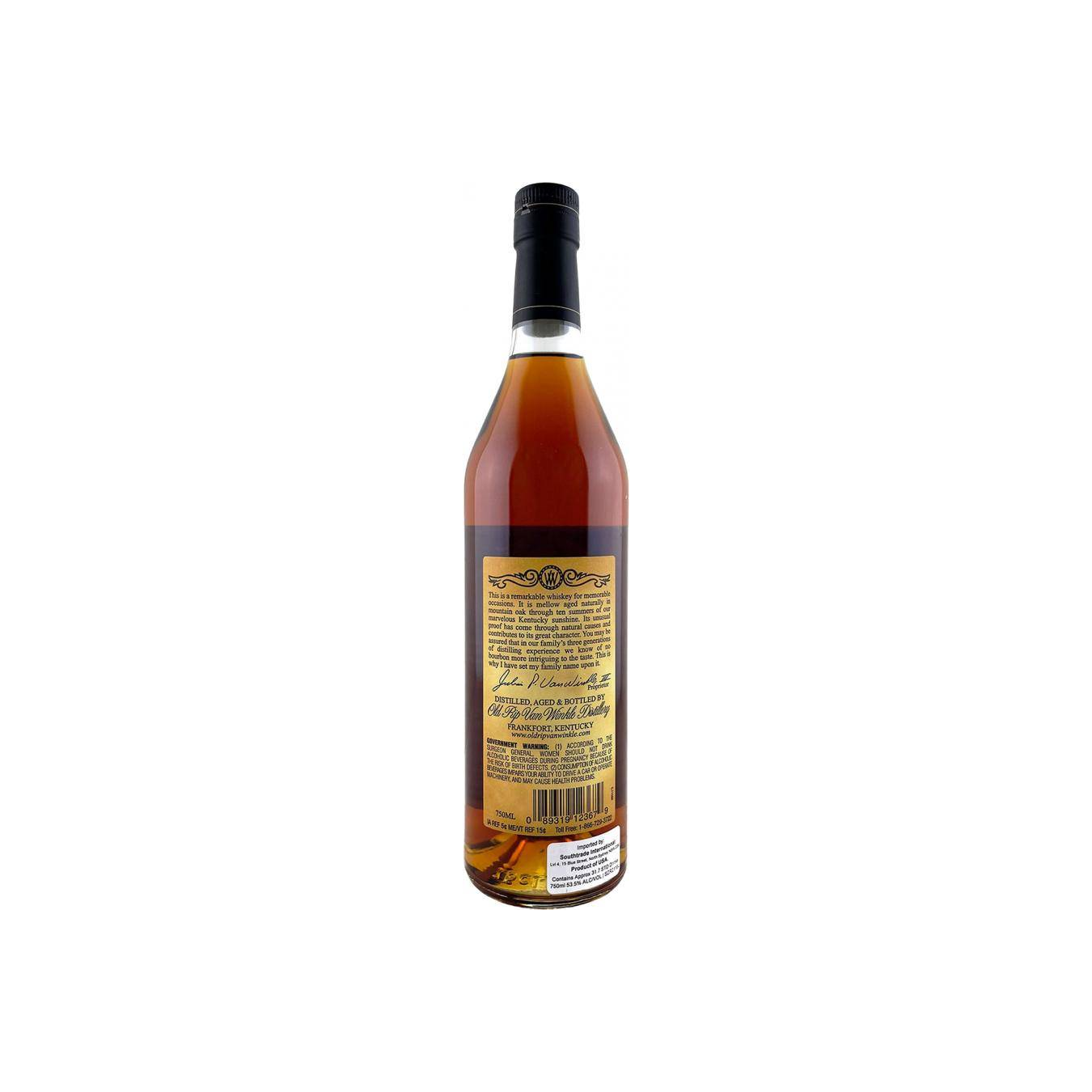 Pappy Van Winkle's 10 Years Bourbon Whisky 2