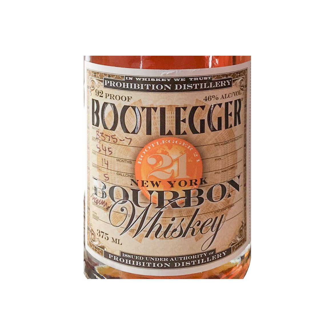 Bootlegger 21 New York Bourbon 2