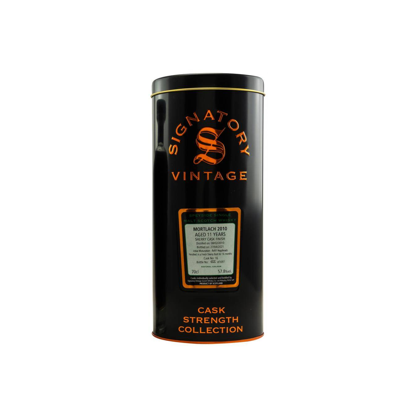 Mortlach Cask Strength Collection 2010 11 Years Single Malt Whisky 2