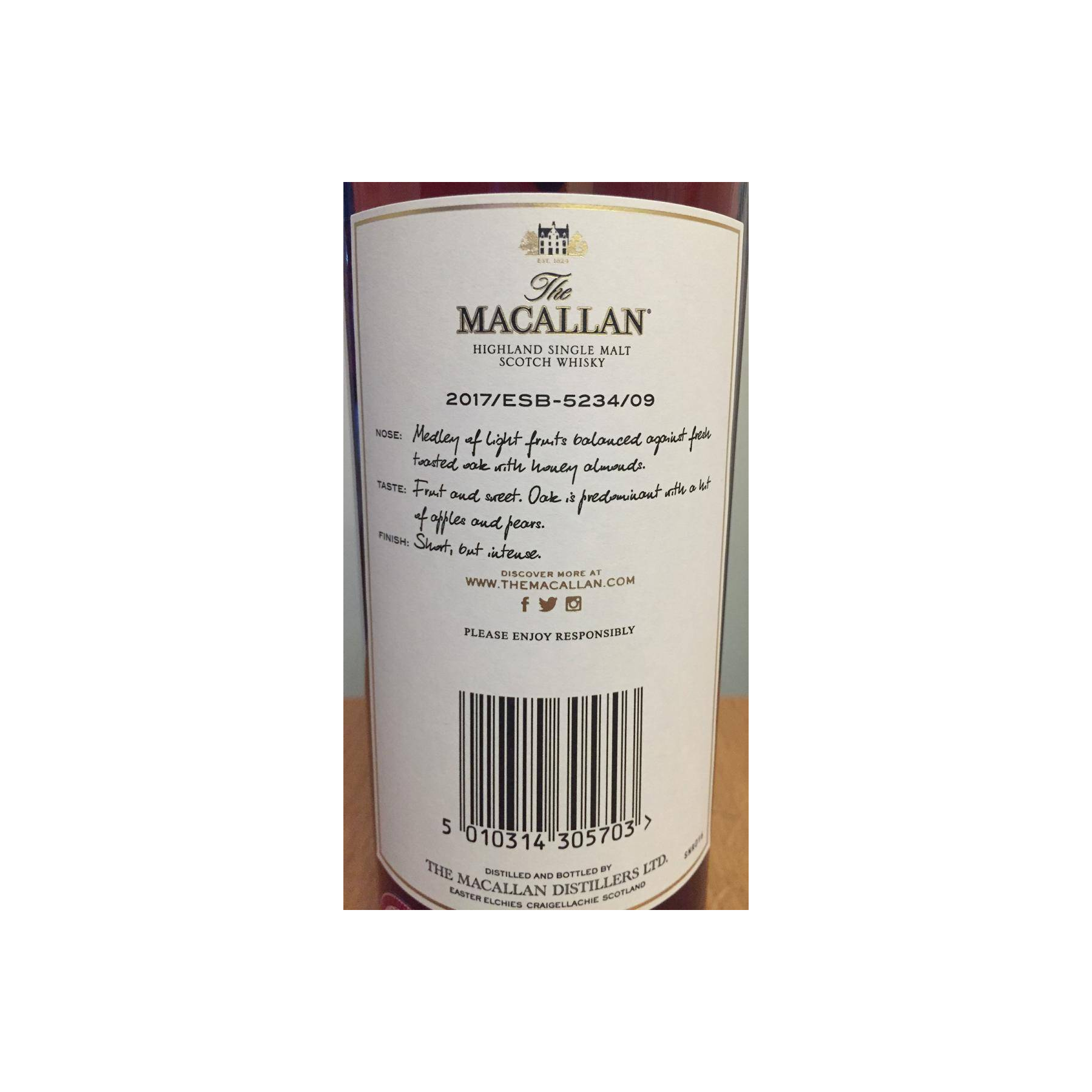 The Macallan 2005 12 Years Single Malt Whisky 3