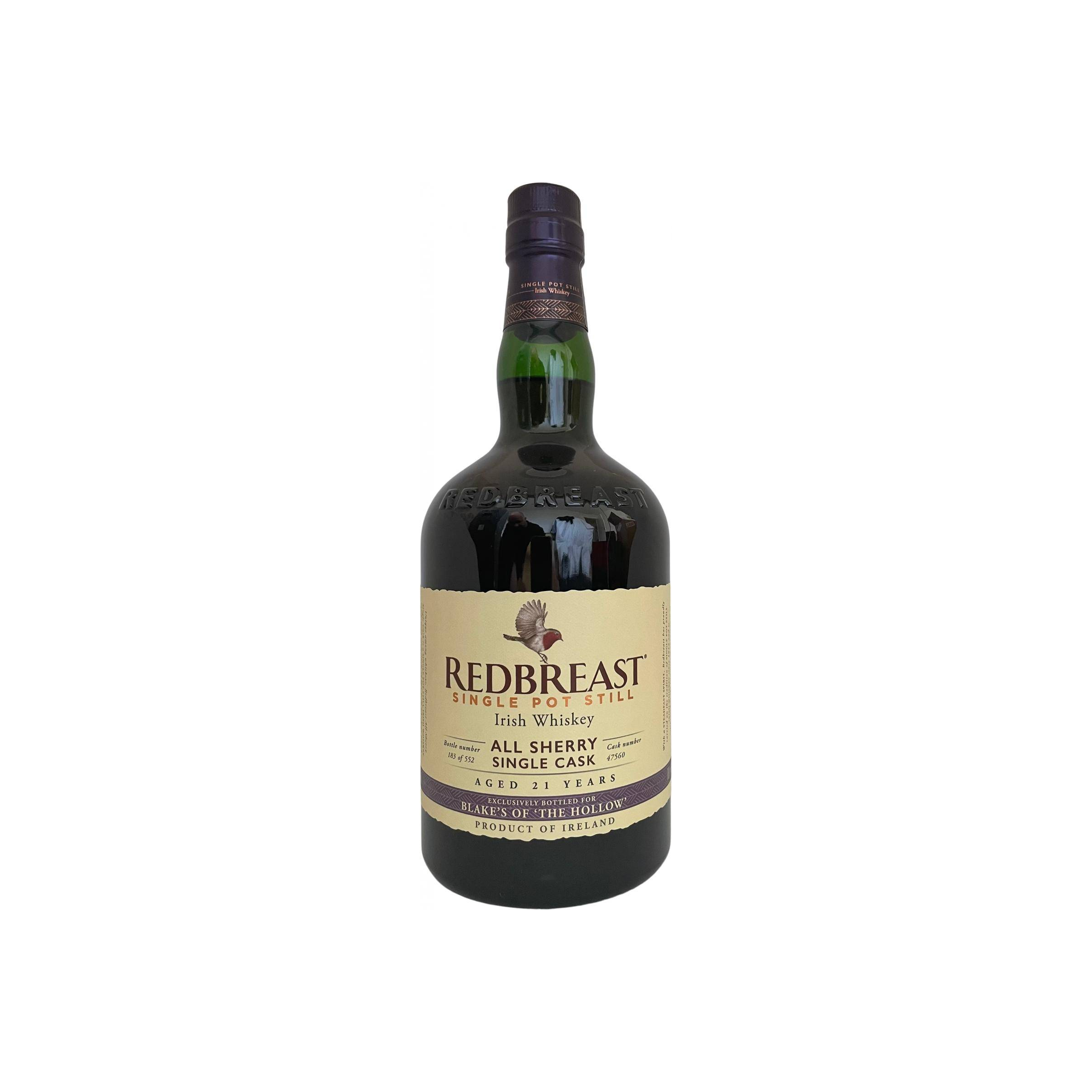 Redbreast 1998 21 Years Single Pot Still Whisky