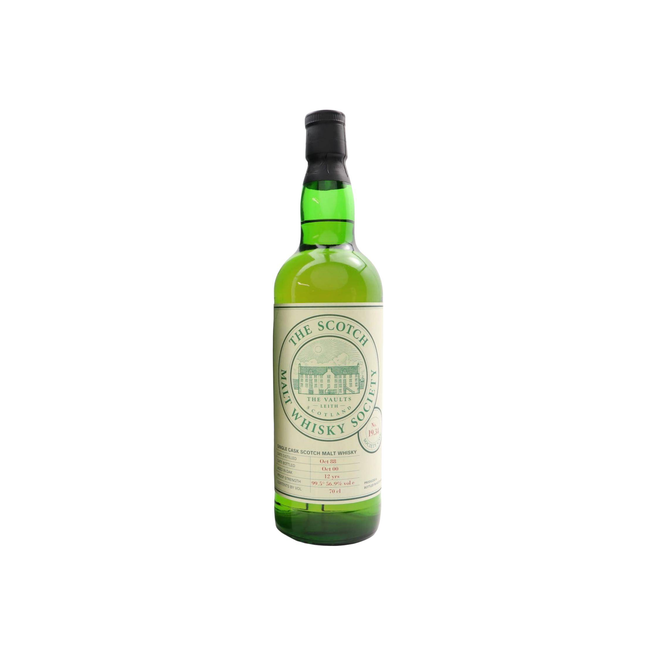 The Scotch Malt Whisky Society 1988 12 Years Single Malt Whisky